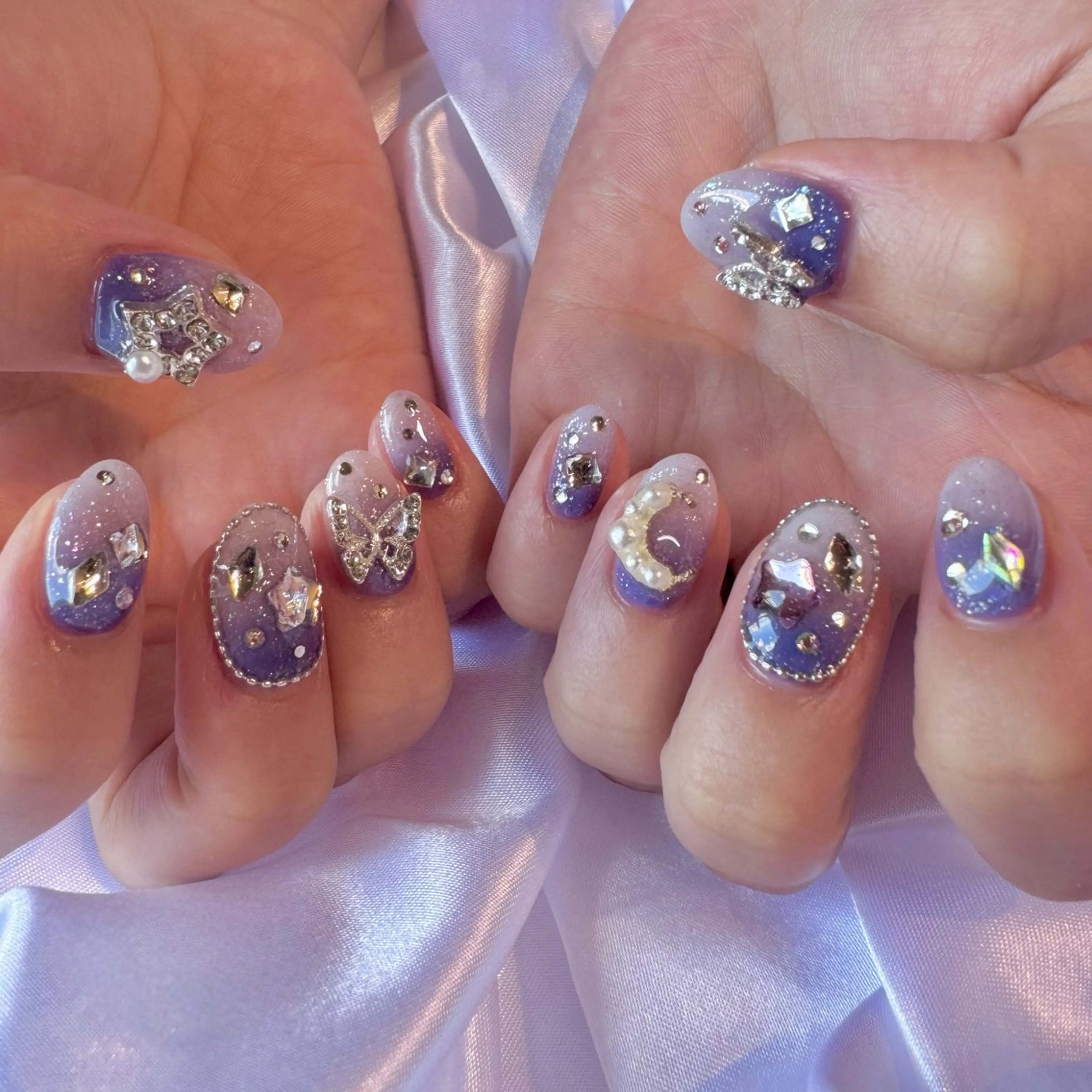 ネイル 韓国ネイル ハンドネイル nail salon e'mu💐のネイルデザイン