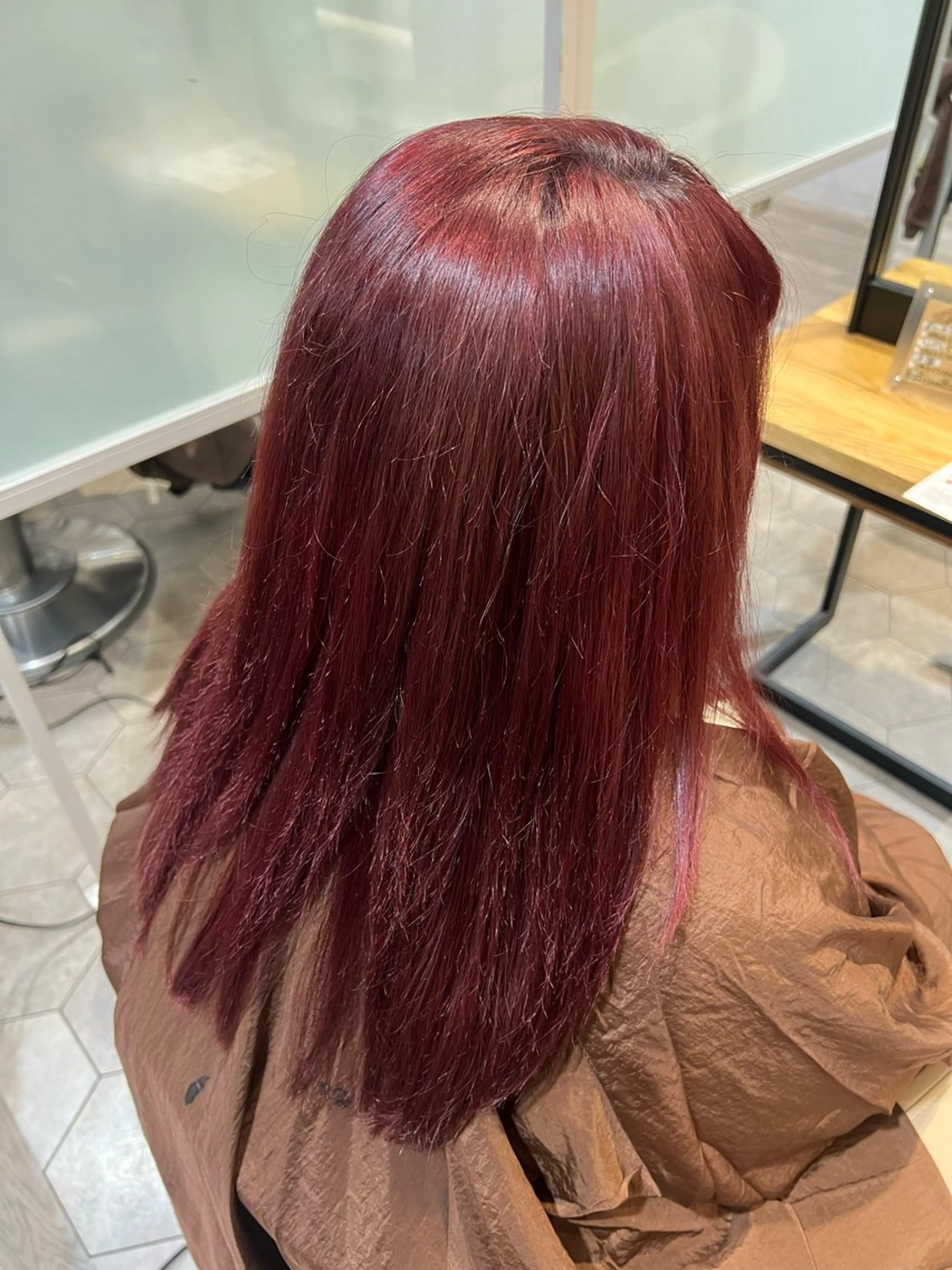 カラー HAIR&MAKE EARTH 戸塚店所属・透明感デザインカラー /髙橋/白髪ぼかし可のヘアスタイル