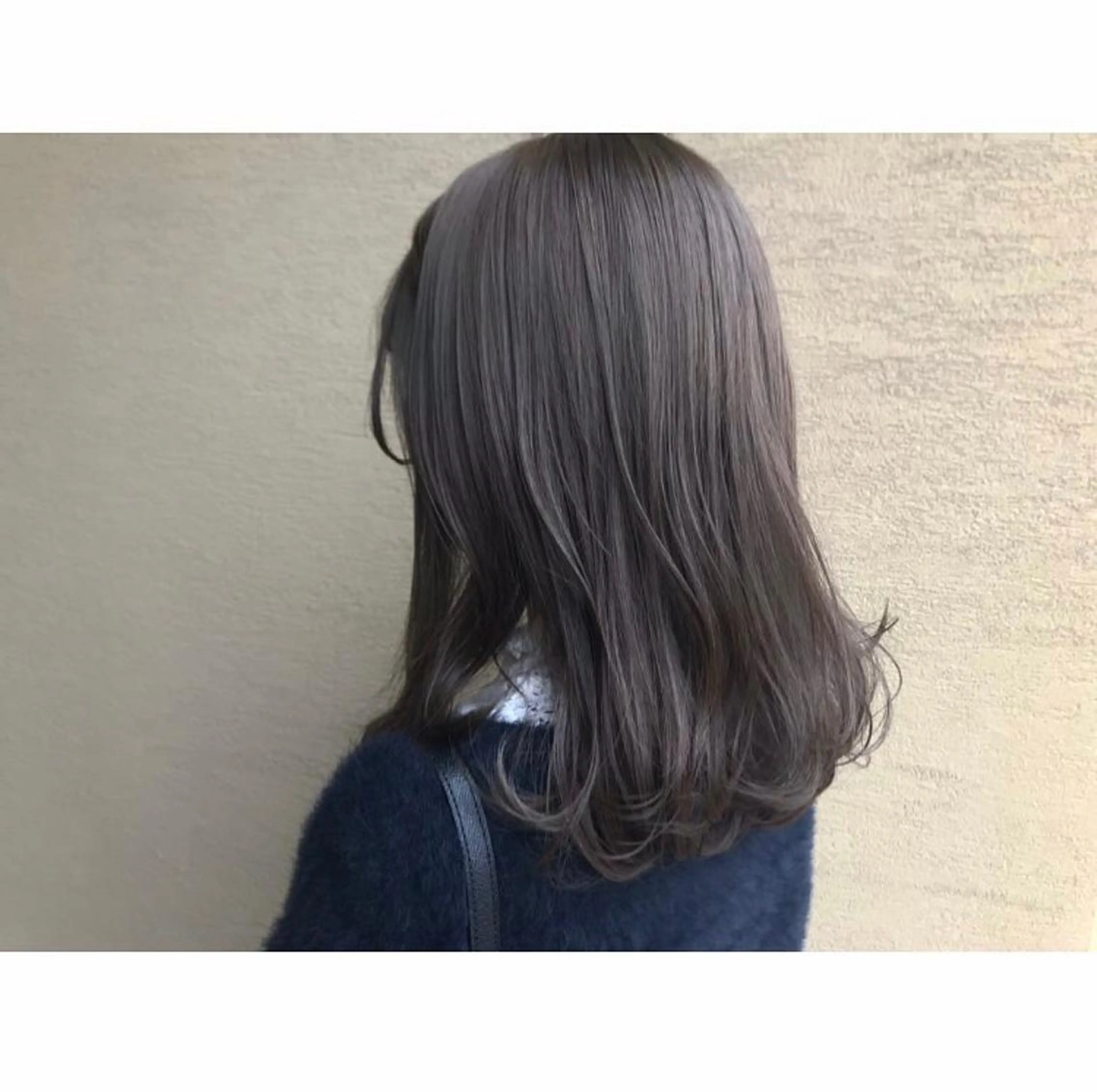 ミディアム カラー ヘアアレンジ カット 縮毛矯正 ✿ 𝚜𝚊𝚔𝚒 ✿のヘアスタイル