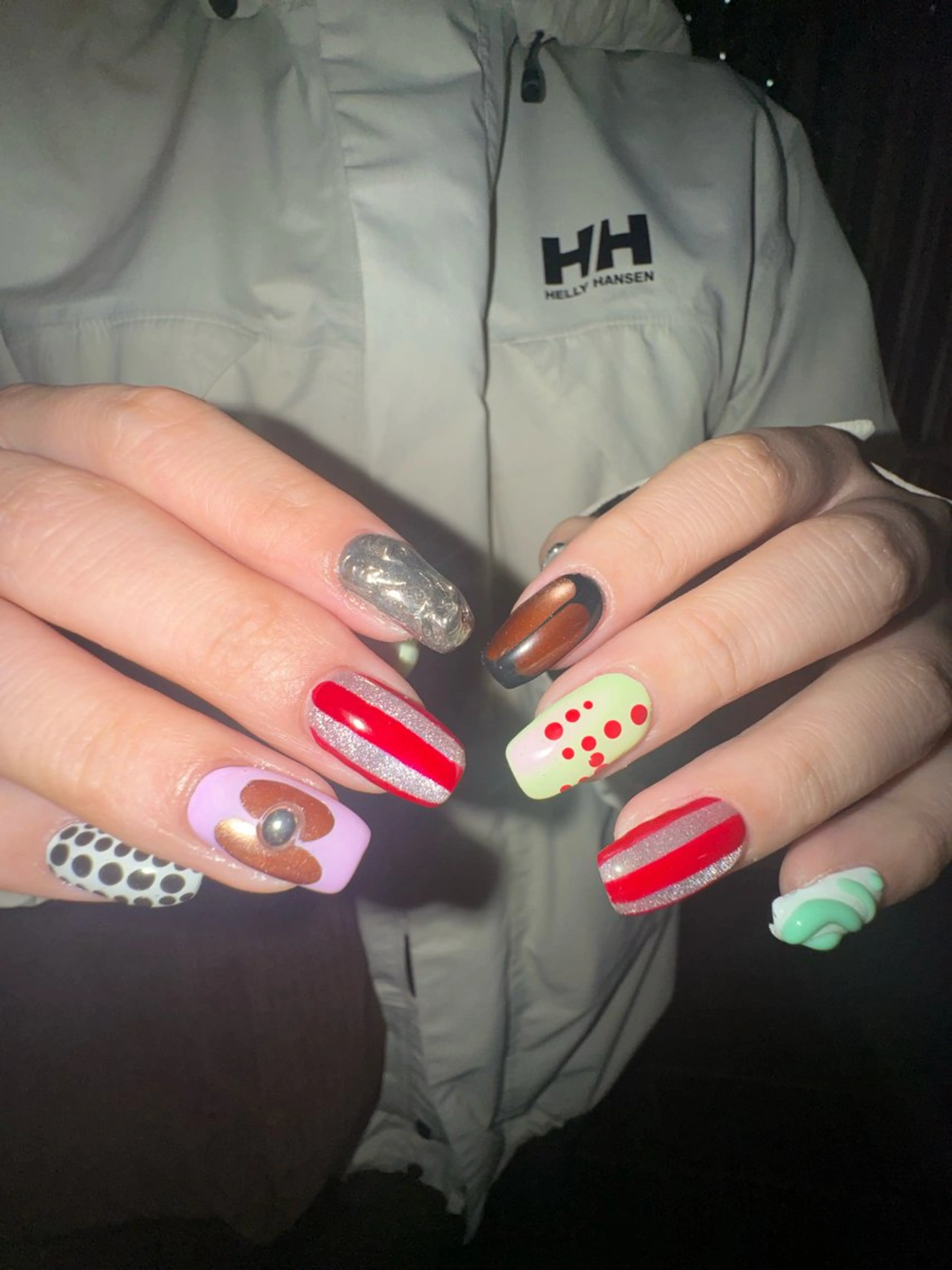 ネイル ハンドネイル フットネイル MITSUKI🪡 海外/個性派/ロングのネイルデザイン