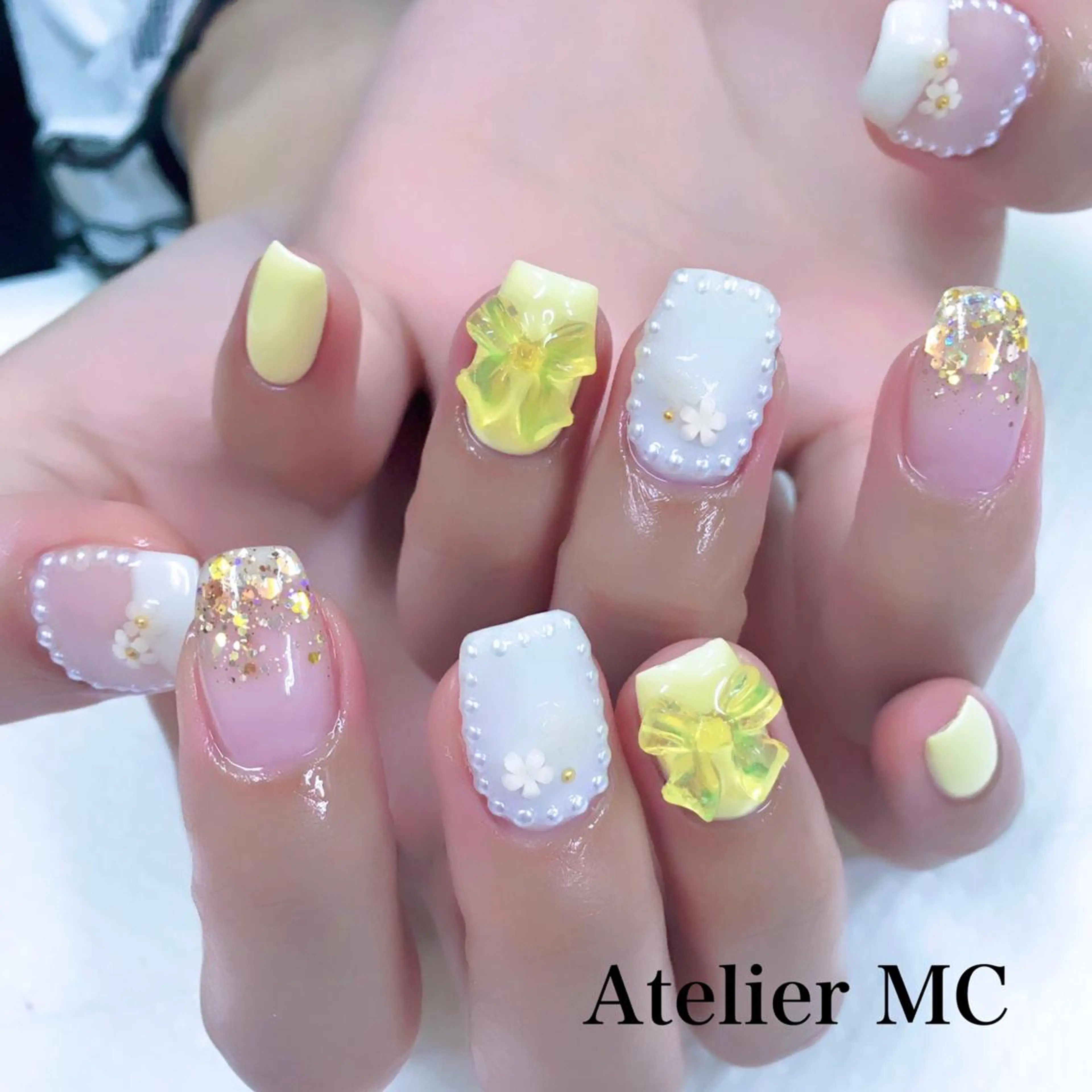 ネイル ハンドネイル アトリエ エムシー 【新富町・東銀座】のネイルデザイン