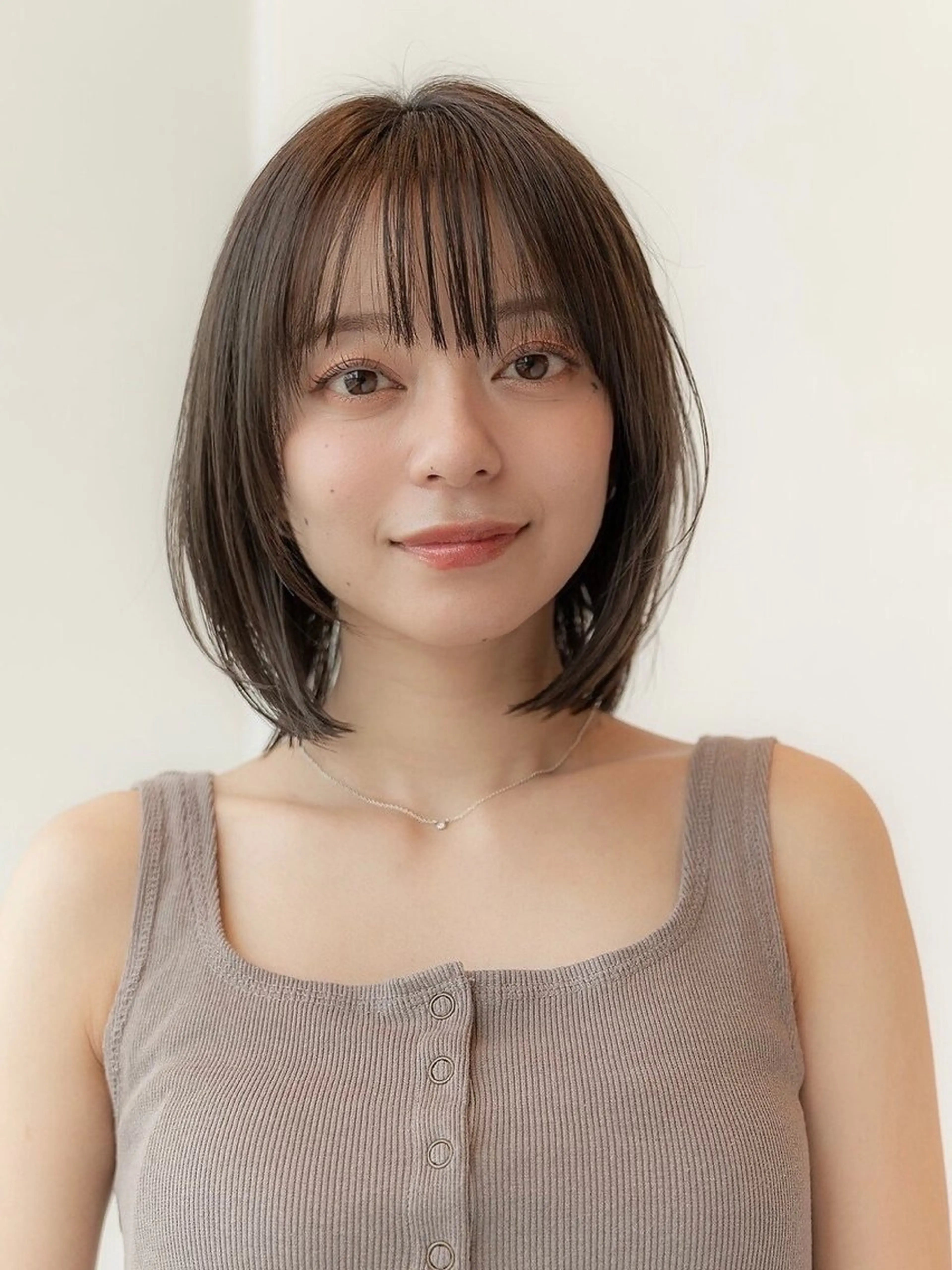 ミディアム 韓国ヘア⭐︎髪質改善 io（イオ）のヘアスタイル