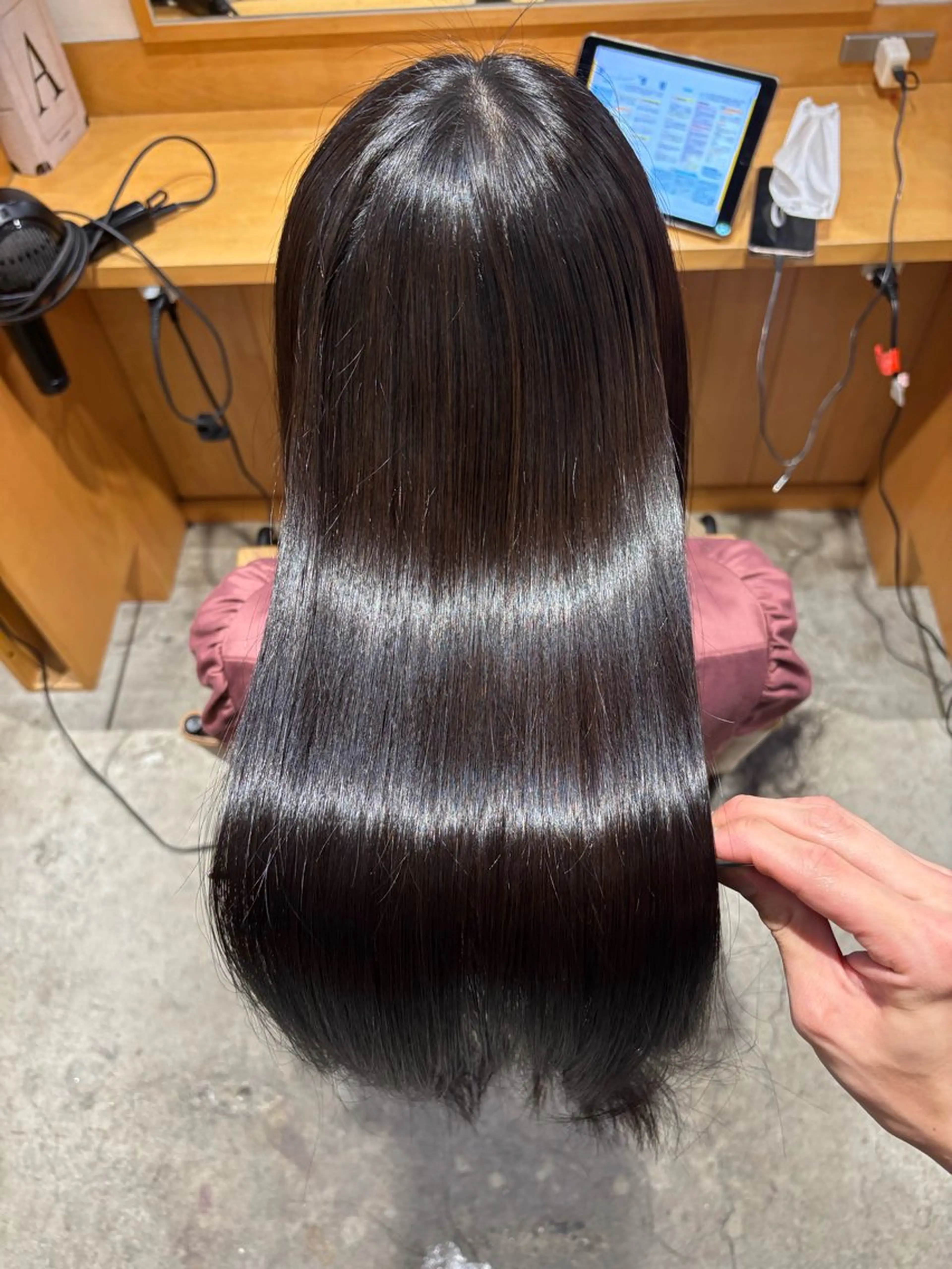 ロング カット ヘアカラー トリートメント 【Amphi Tokyo】宮原のヘアスタイル