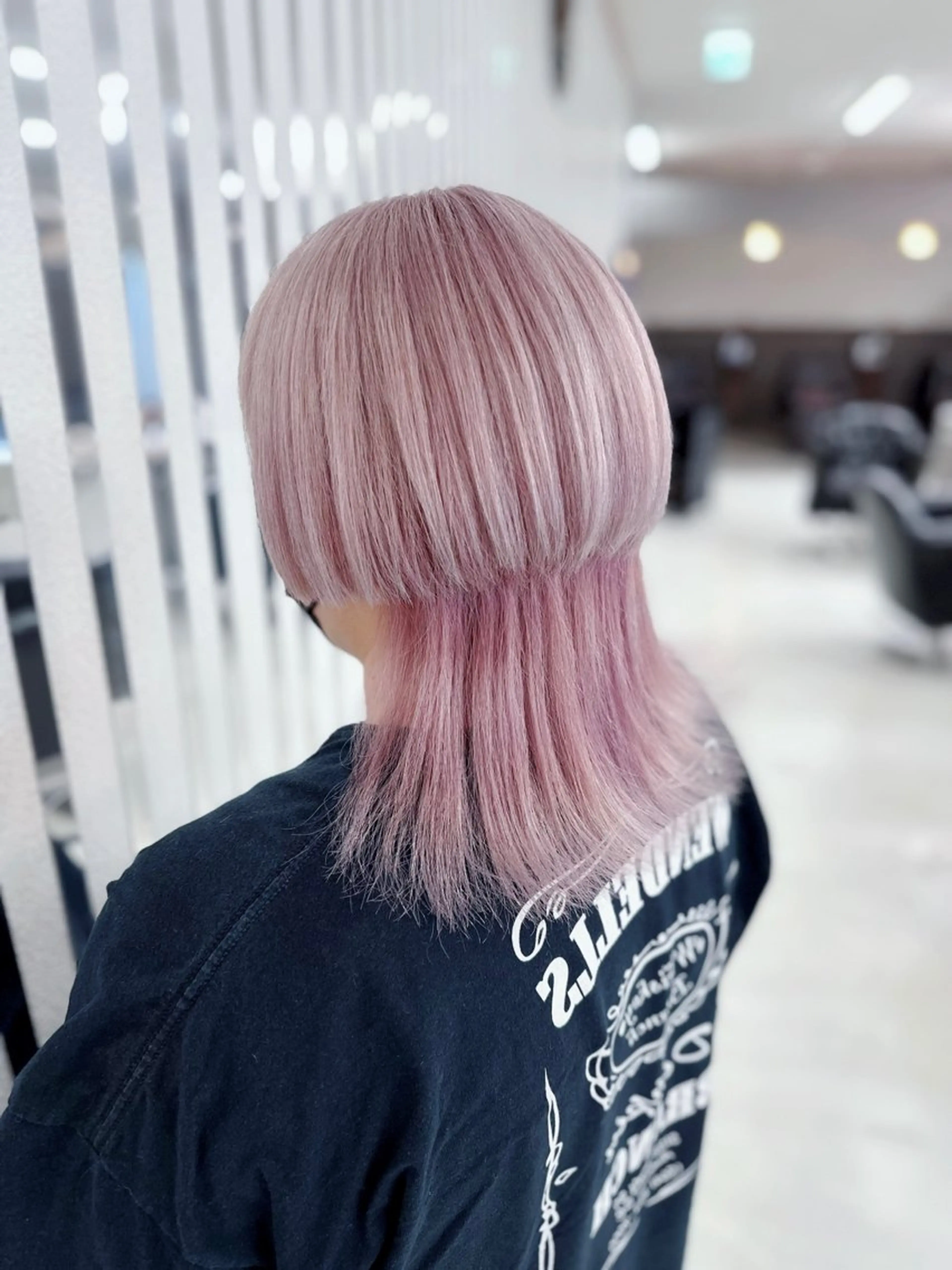 ミディアム カラー ブリーチ ダブルカラー ヘアカラー トリートメント YURI ✨のヘアスタイル