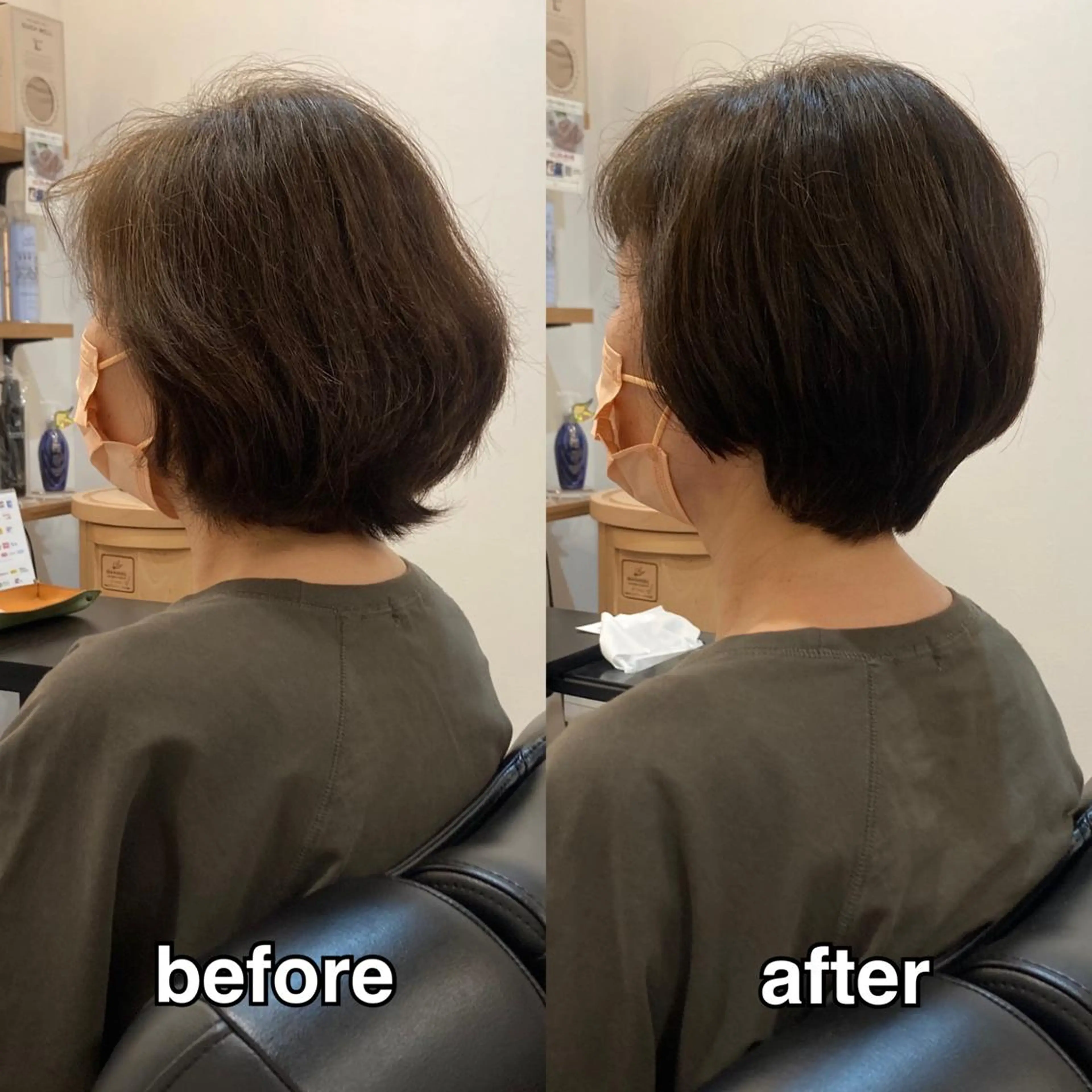 ショート 濱本 浩安のヘアスタイル