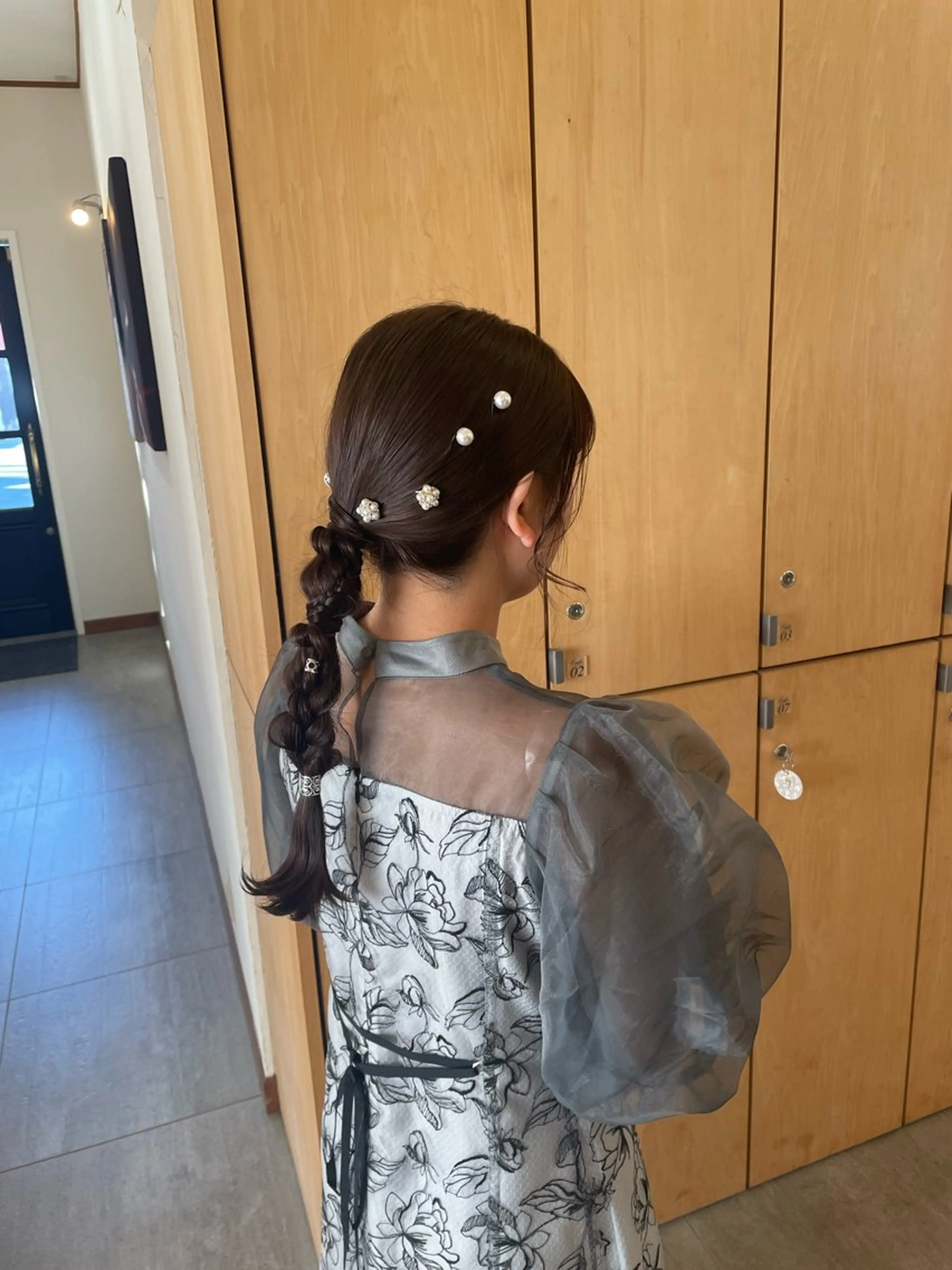 ロング Cocolo hair MADO所属・小野楓未 ブリーチ/ 透明感カラー🩵のヘアスタイル