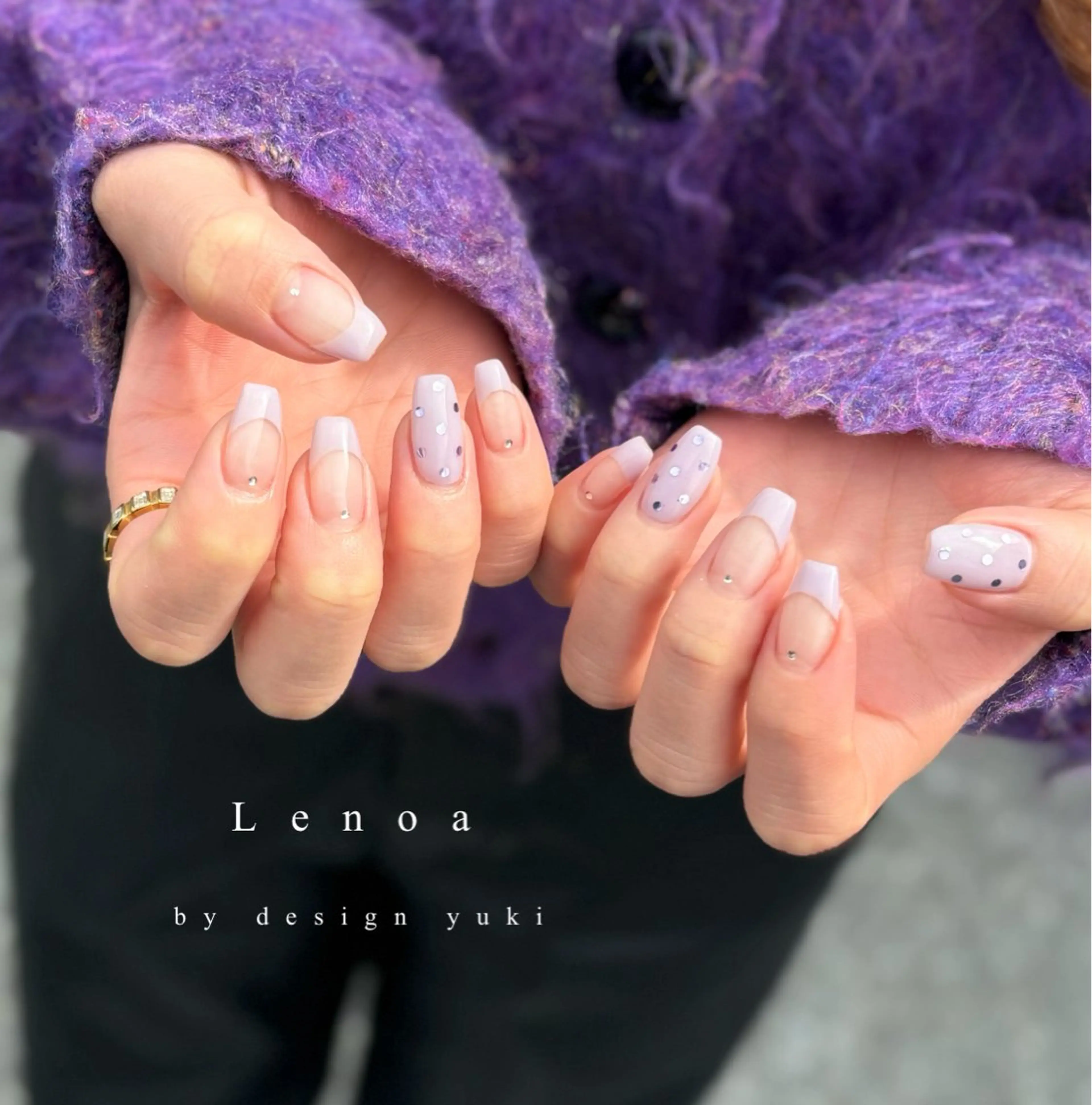 ネイル ハンドネイル Lenoa Yukiのネイルデザイン