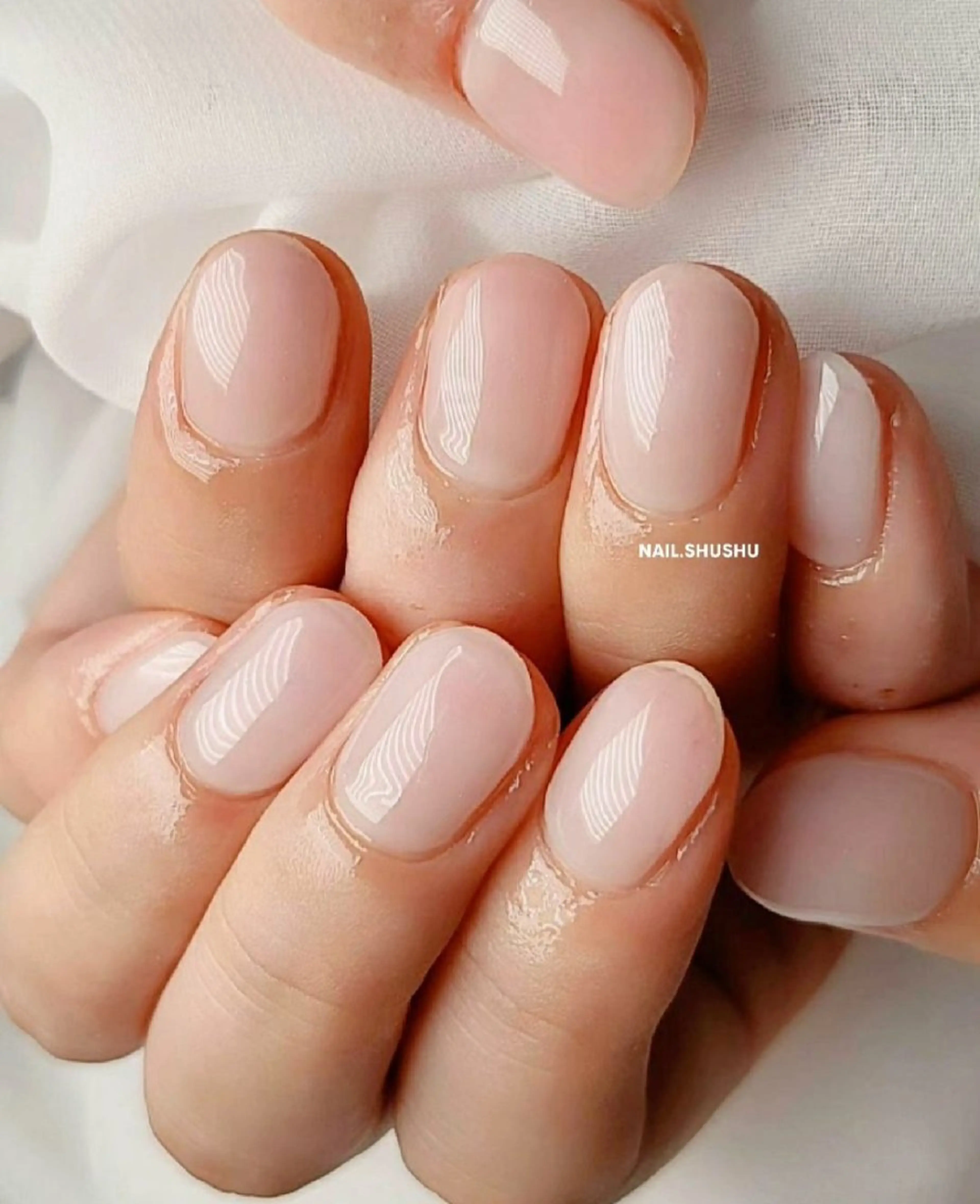 ネイル 持ち込み ニュアンスネイル ワンカラーネイル シンプルネイル 3dパーツ/流行り 👧shushu❤️のネイルデザイン