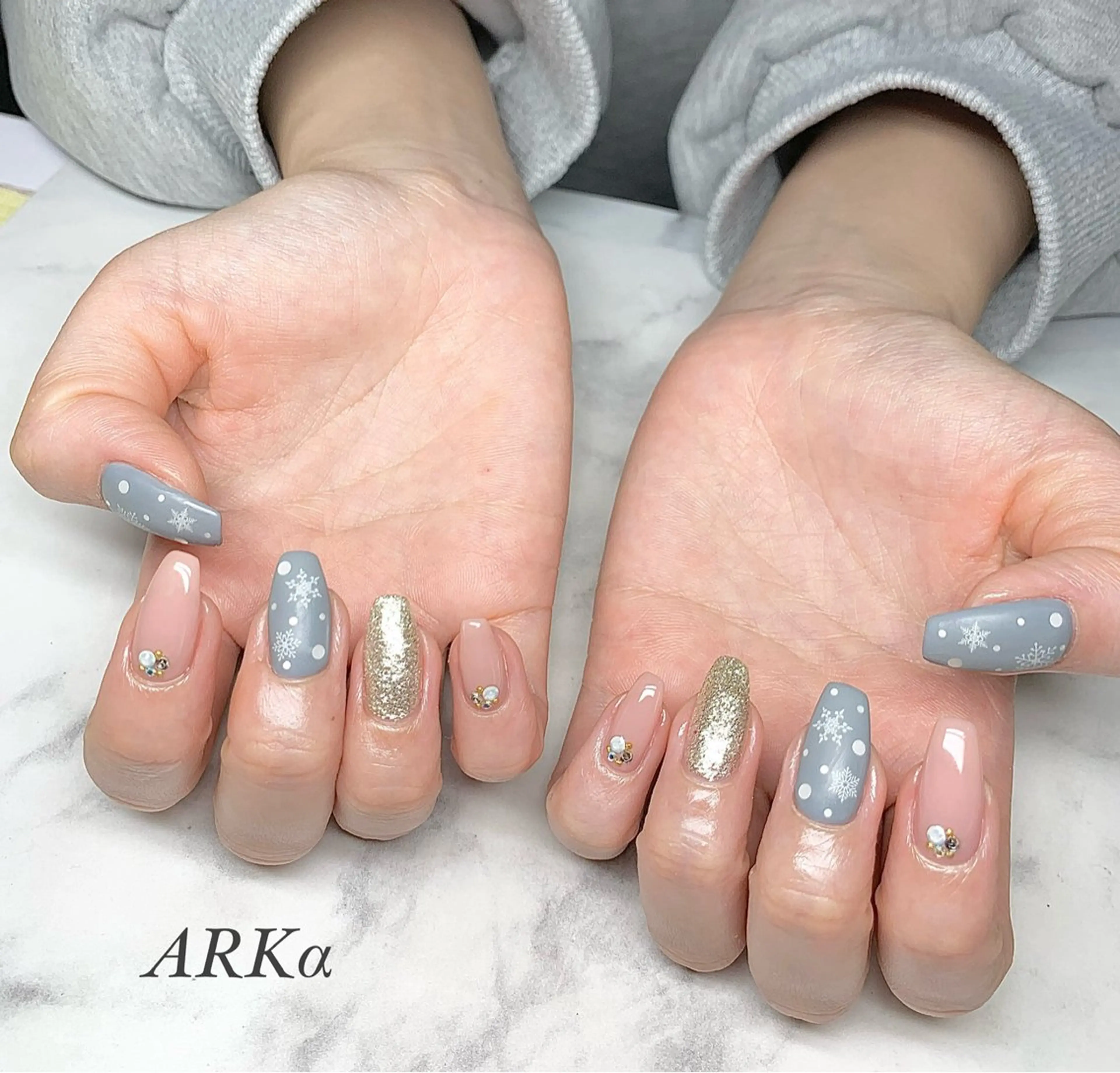 ネイル ハンドネイル Nailsalon ARKαのネイルデザイン