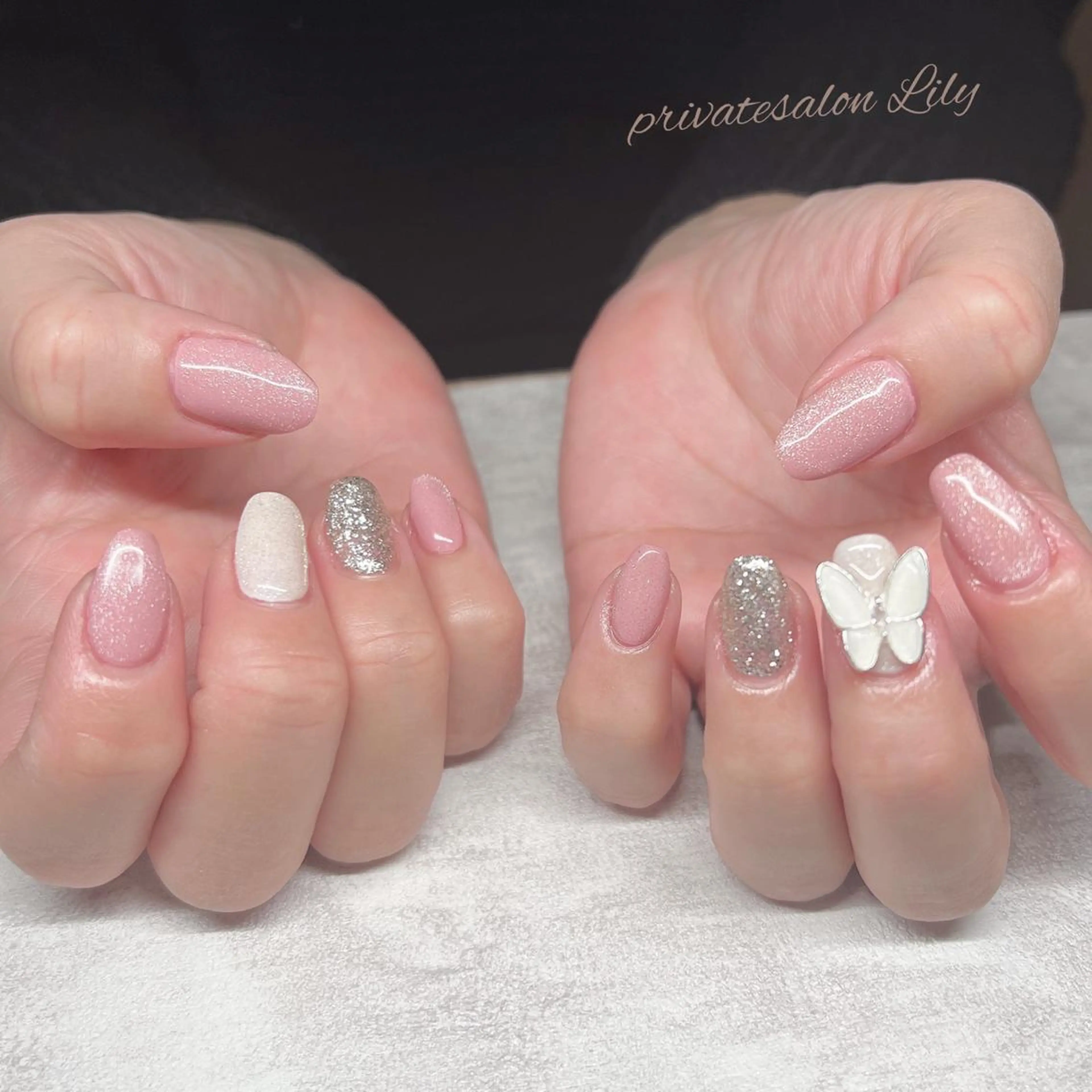 ネイル マグネットネイル ハンドネイル salon Lilyのネイルデザイン