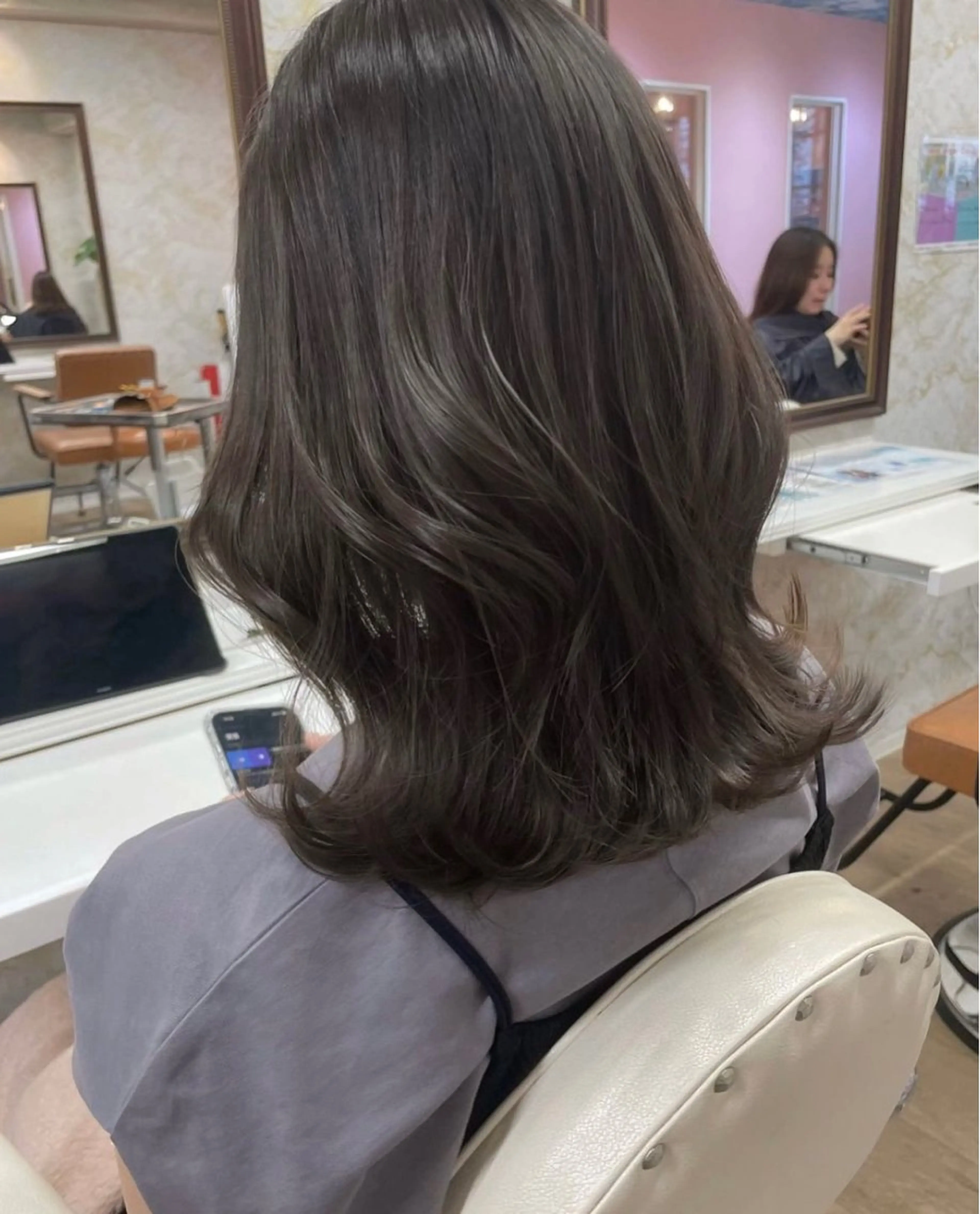 【大注目!!!】超高濃度水素カラー＋メリートリートメント👒の写真