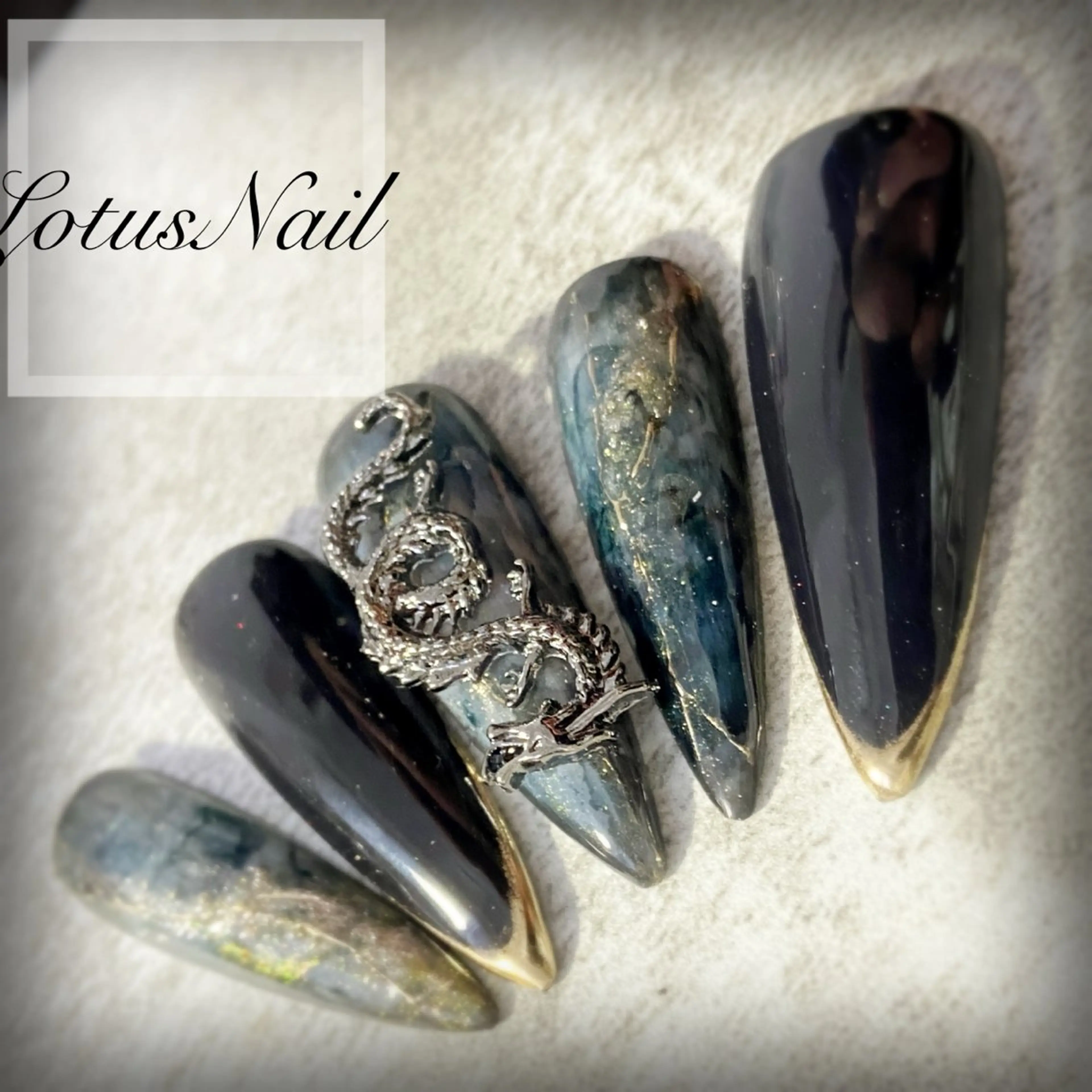 ネイル ハンドネイル Lotus Nailのネイルデザイン