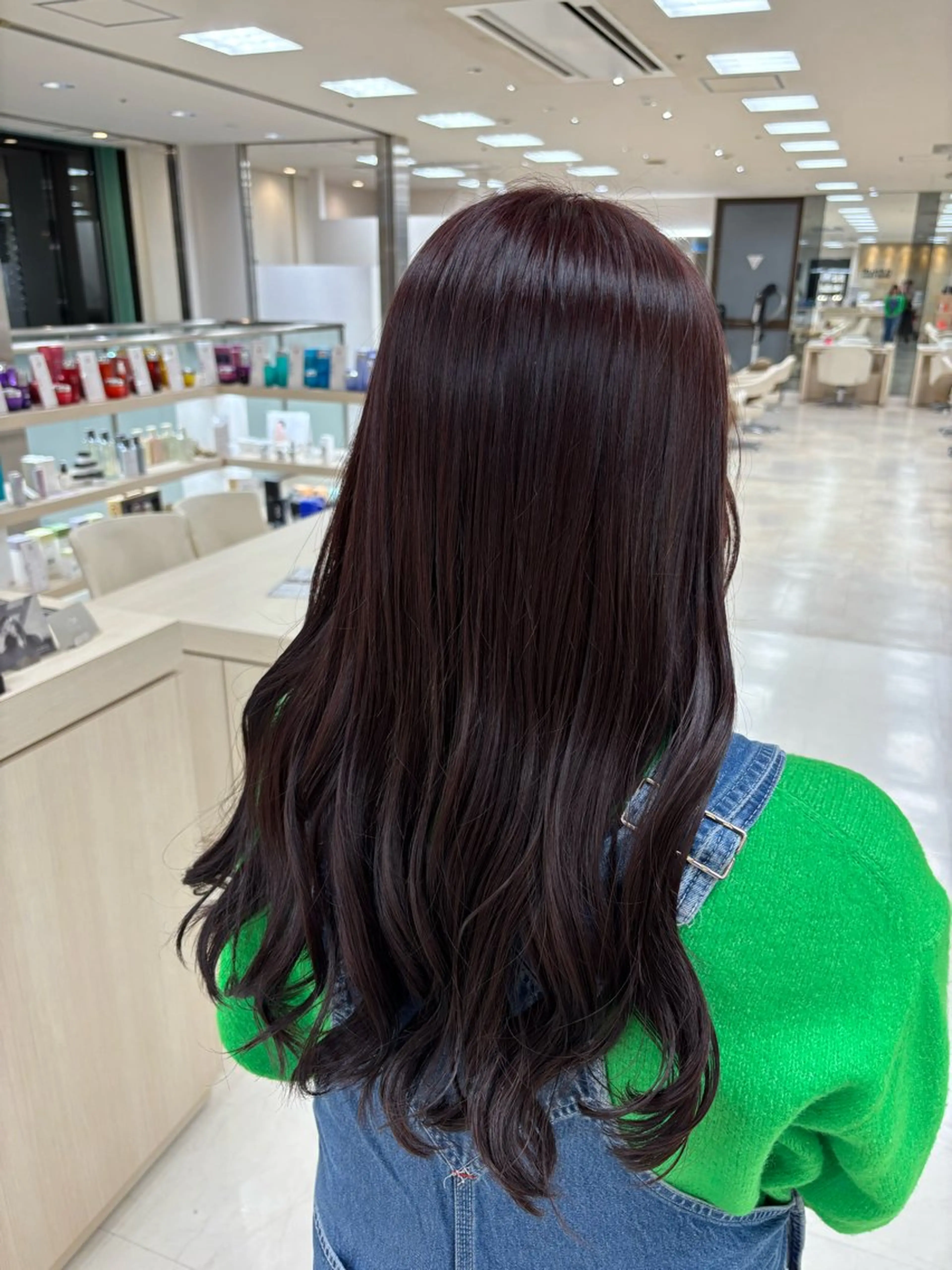 ロング カラー 🎀暖色カラー/透明 感カラー/ひな🎀のヘアスタイル