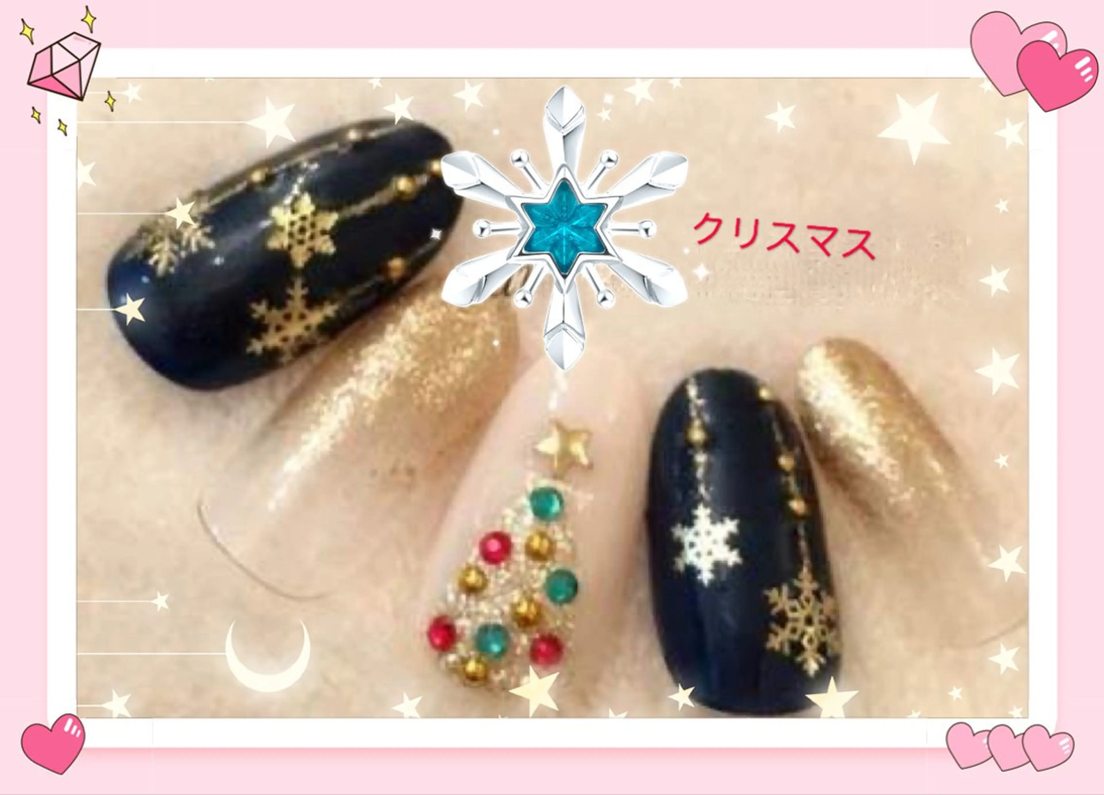 ネイル ハンドネイル チェリーサロン所属・蒲田2分 アキのネイルデザイン