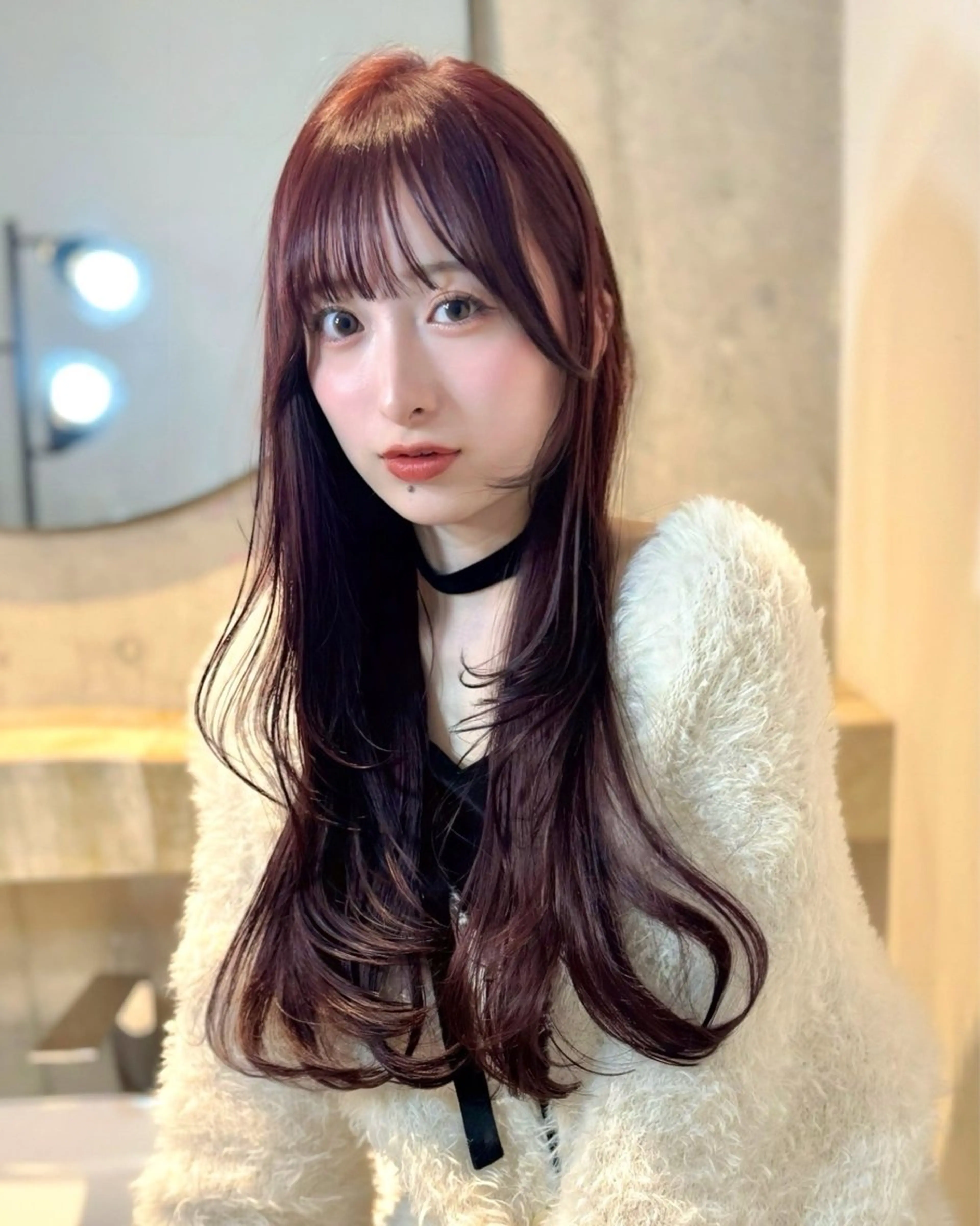 ロング カラー ブリーチ ブリーチなしカラー 🎀taro ブリーチなしカラーのヘアスタイル