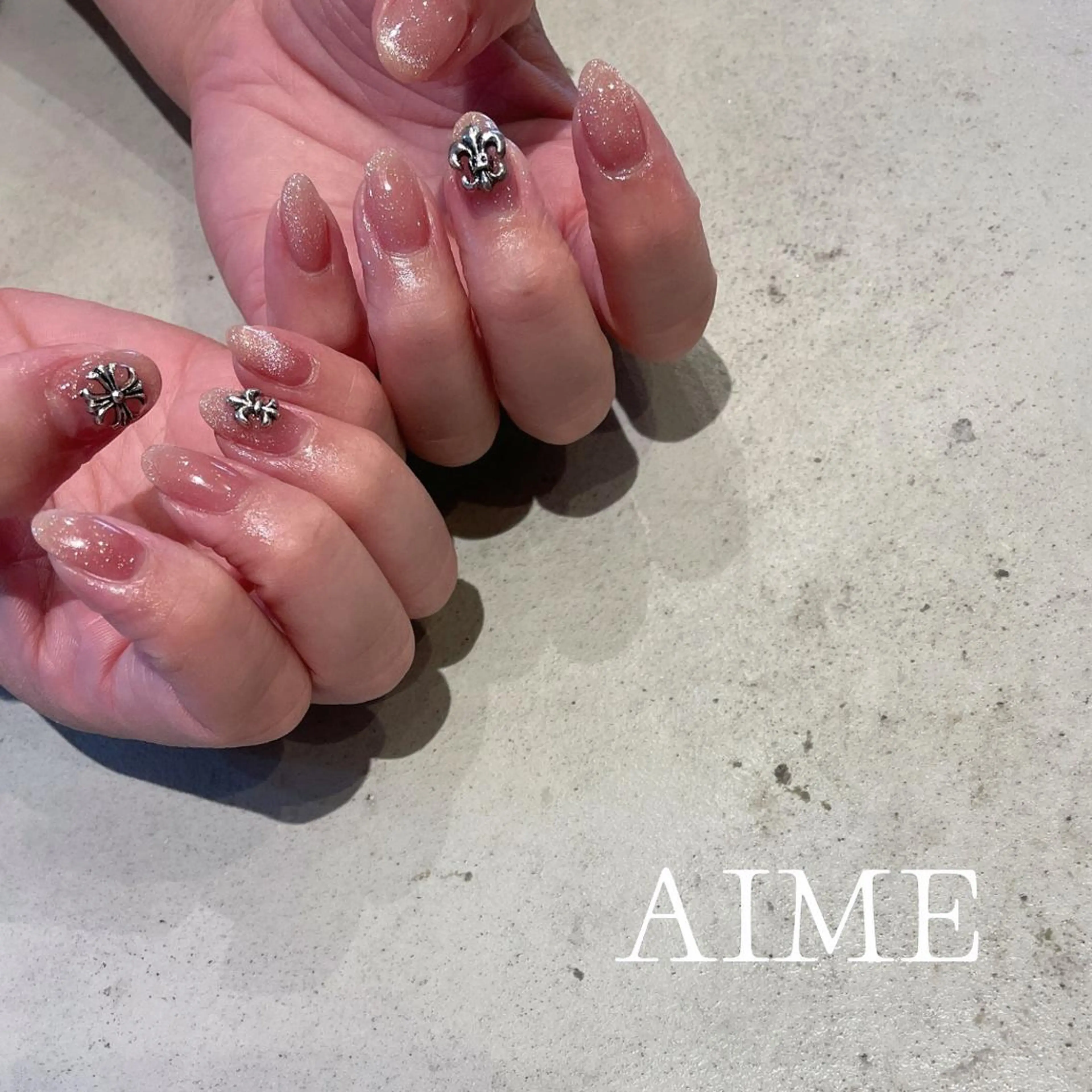 ネイル アートネイル ハンドネイル AIME （momo）のネイルデザイン