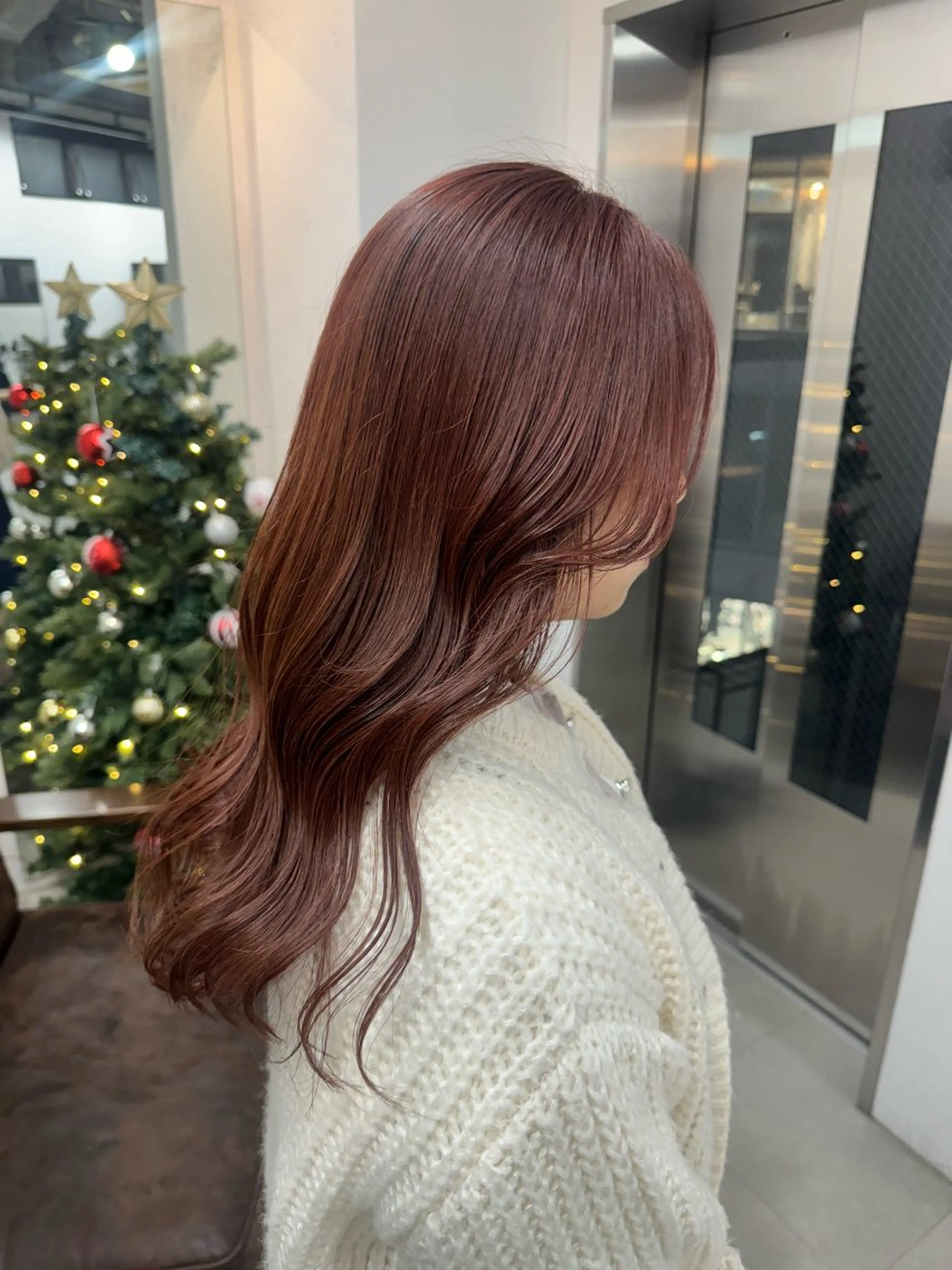 ミディアム カラー ブリーチ ヘアカラー トリートメント Rico / bob/グレージュのヘアスタイル