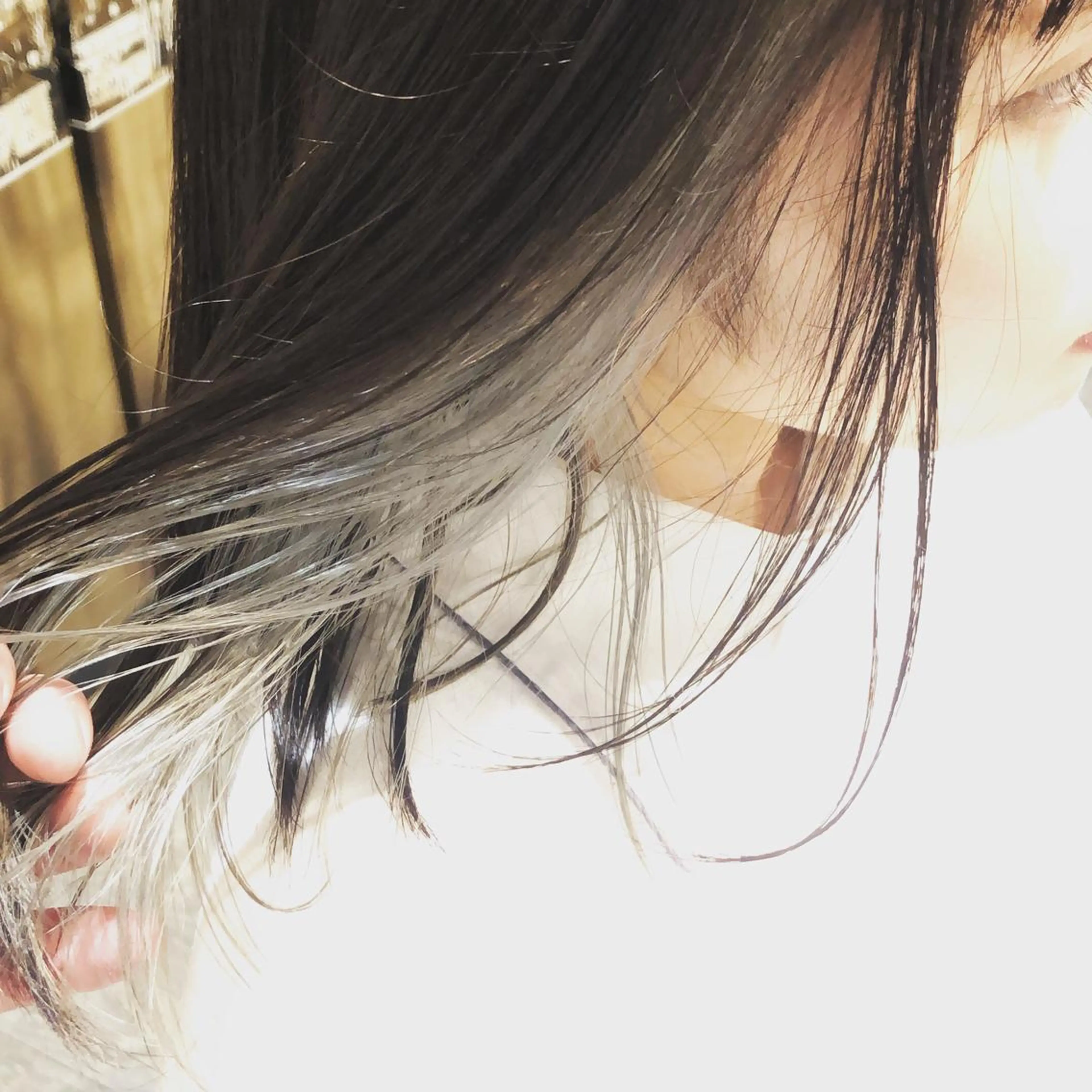 ミディアム カラー メンズヘア特化 崎田 成人のヘアスタイル