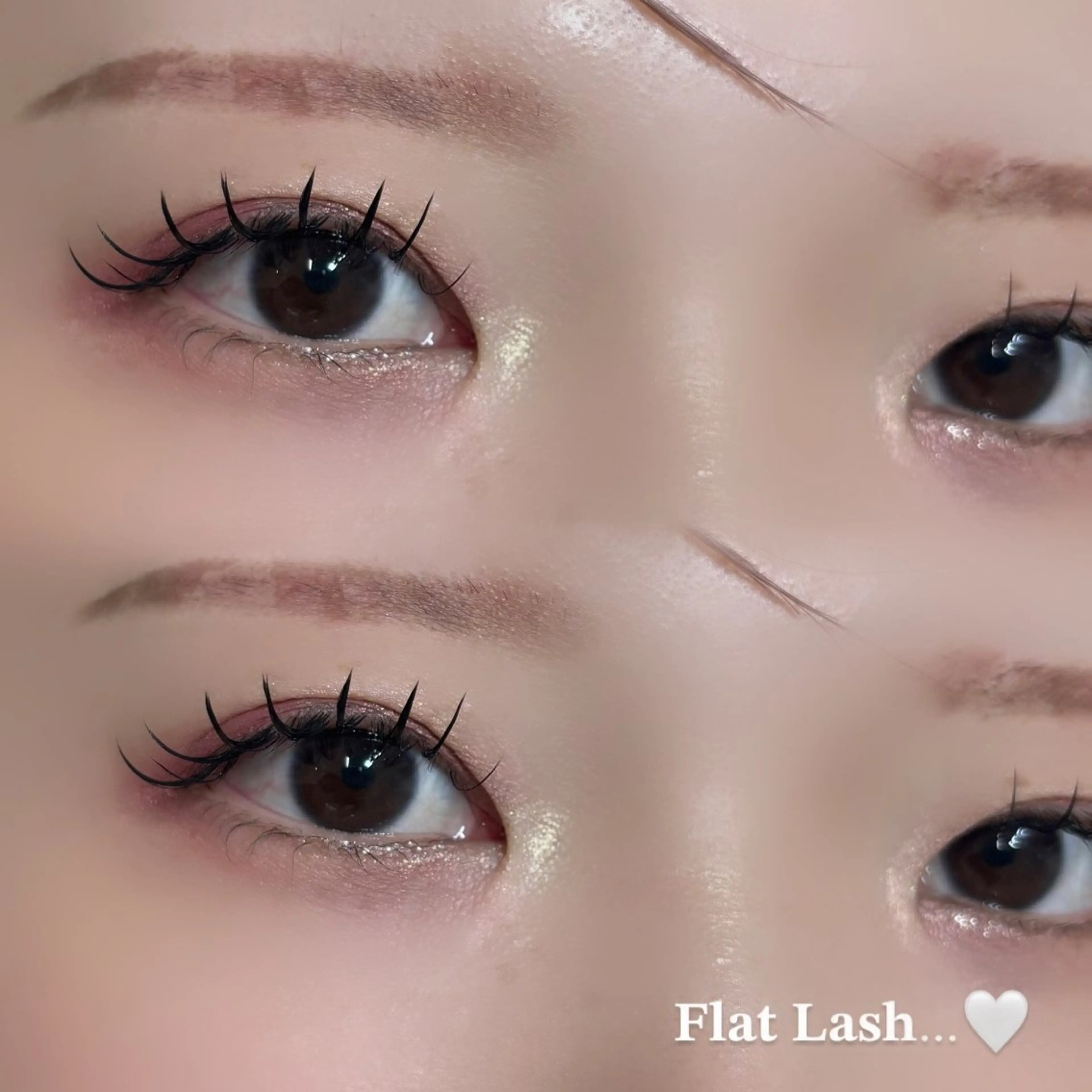 マツエク・マツパ Cカール ナチュラル YUZUKI .⋆𝜗𝜚のマツエク・マツパデザイン