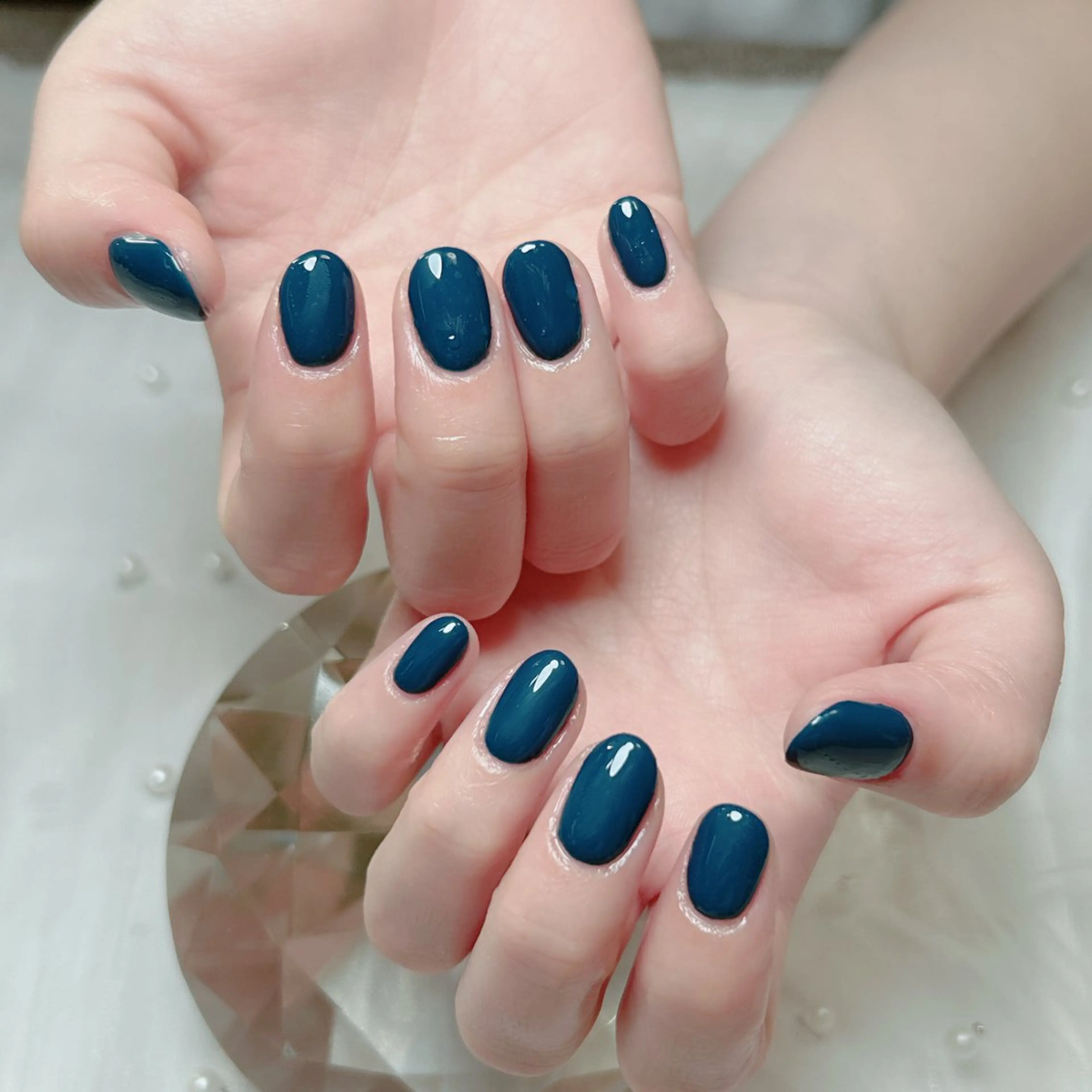 ネイル チークネイル ジェルネイル キラキラネイル 韓国ネイル ニュアンスネイル ハンドネイル Cute Tips nailのネイルデザイン