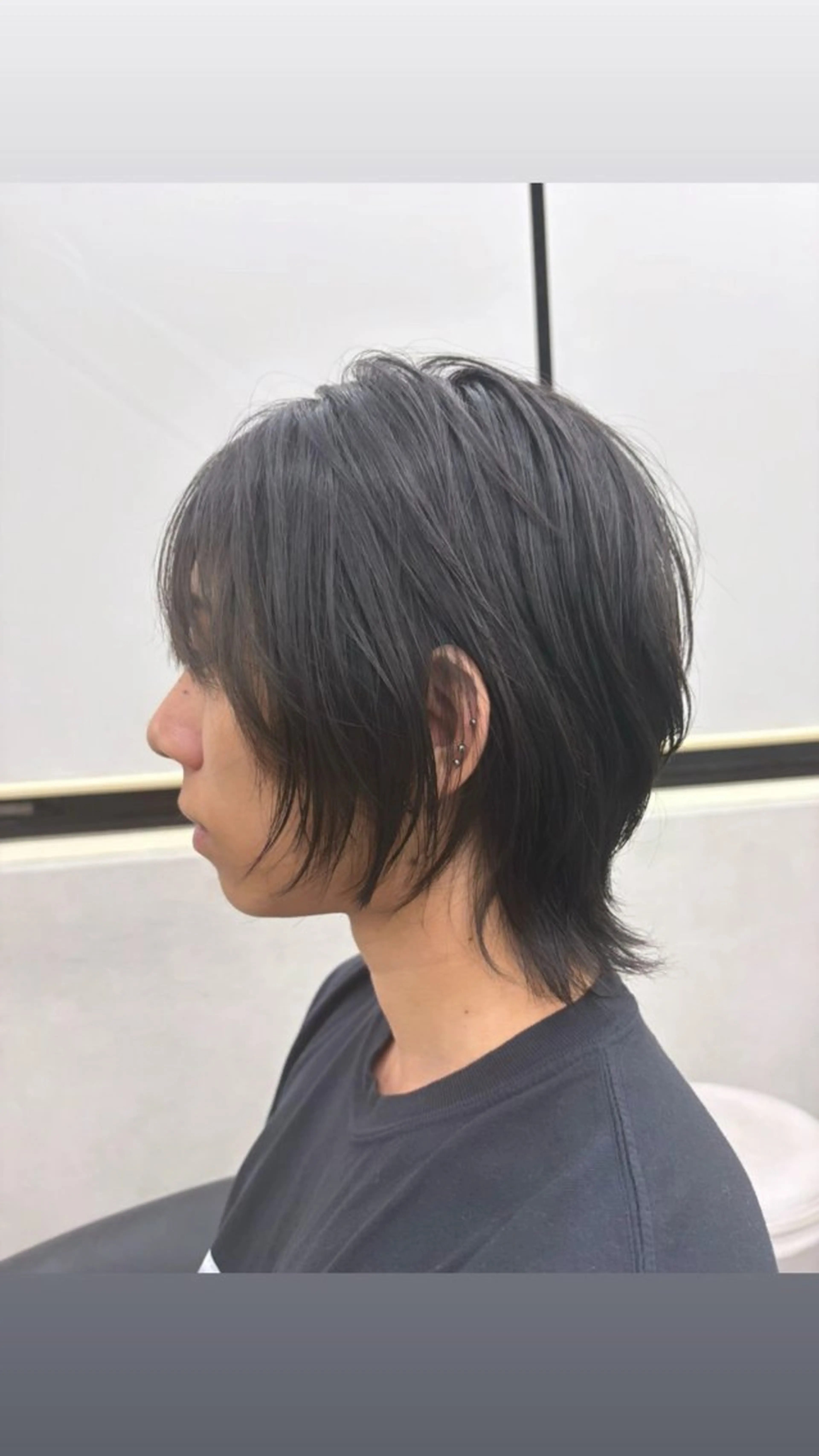 メンズ メンズウルフカット ウルフカット Yuta✂︎ 韓国レイヤー🪽のヘアスタイル