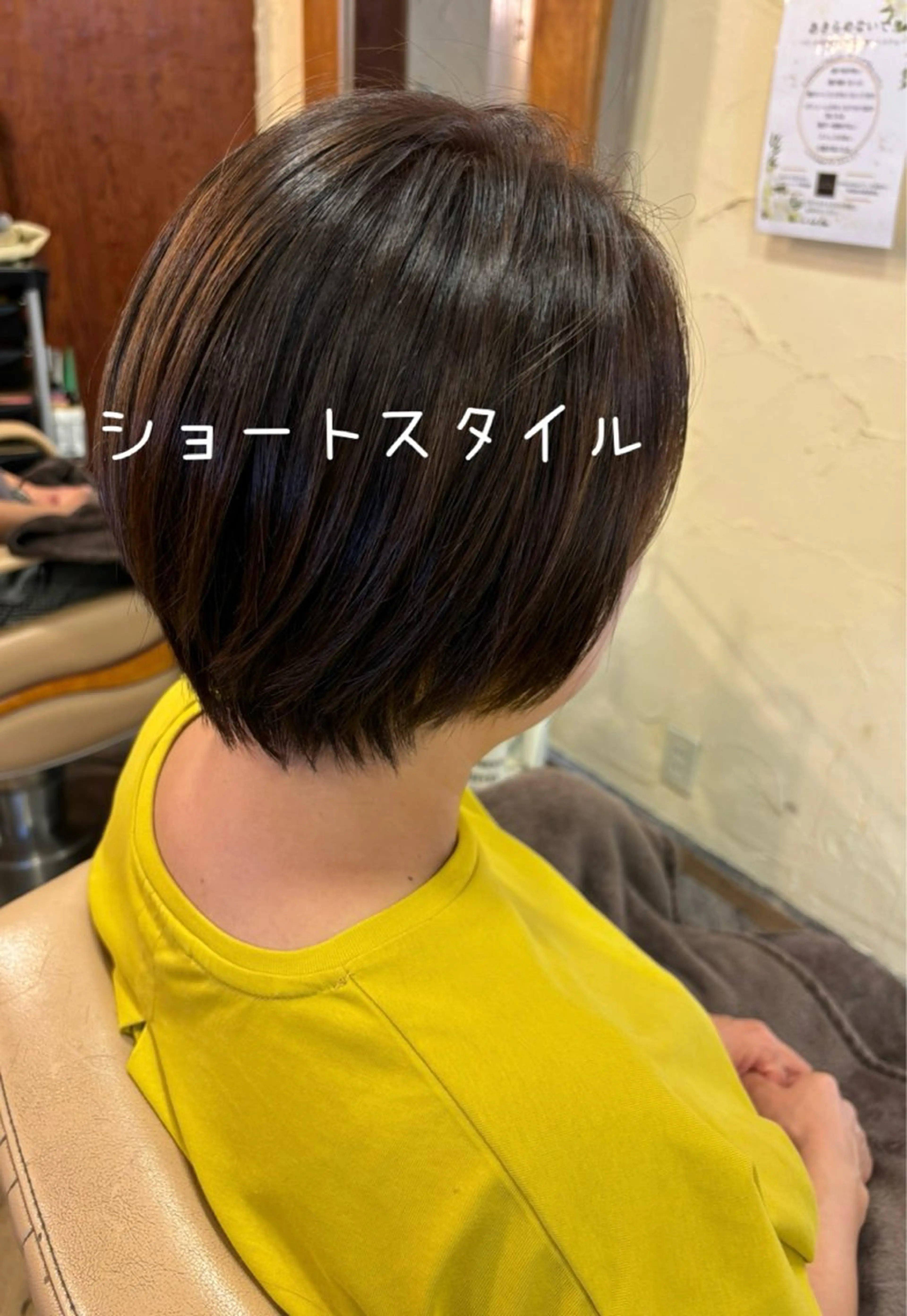 ショート 丸みショート ショートヘア カット ヘアカラー 大鹿 数馬のヘアスタイル