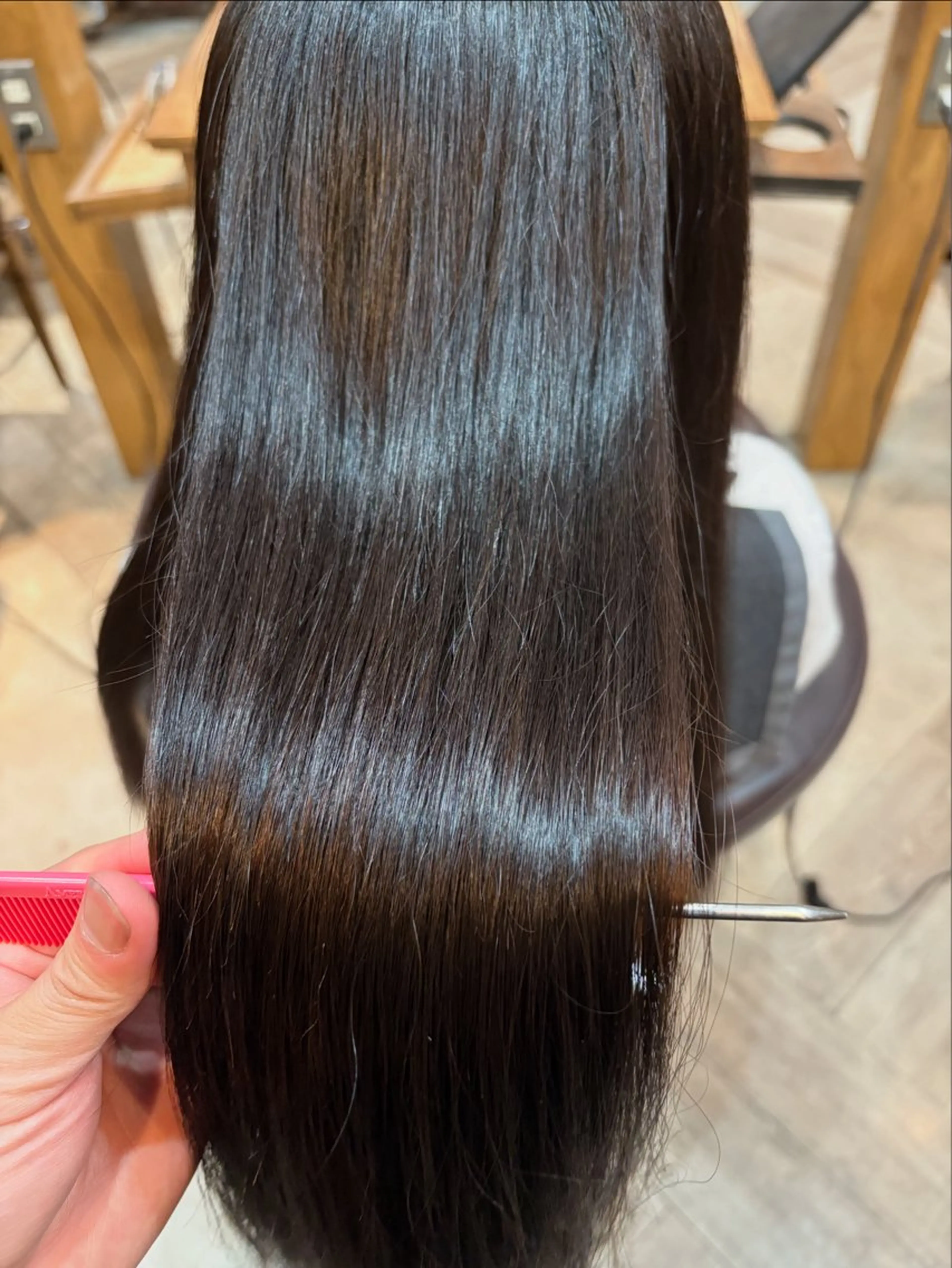 ロング イシダ ユウキのヘアスタイル