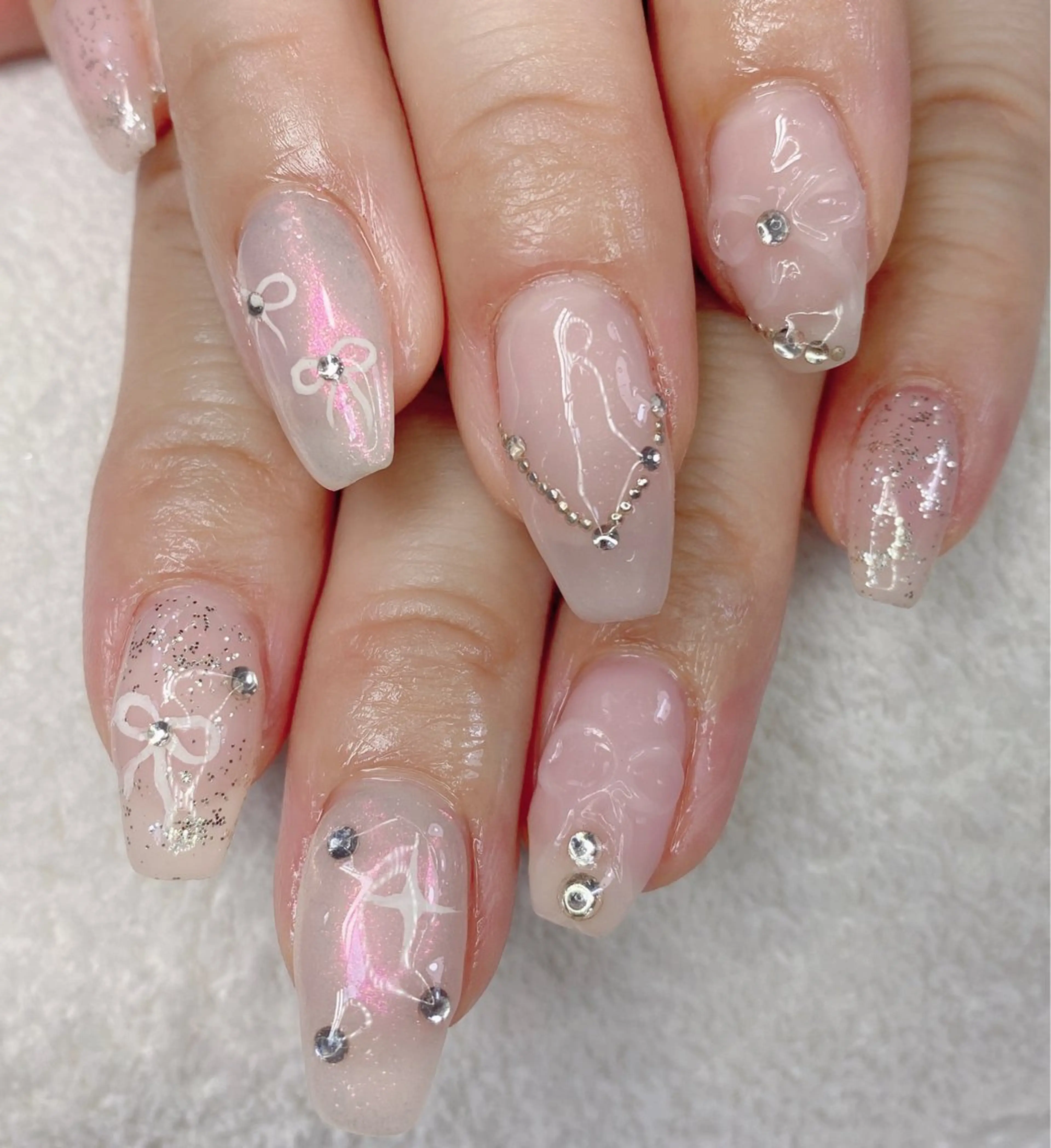 ネイル MYU Nails所属・ニュアンスネイル🌈 MYU Nailsのネイルデザイン