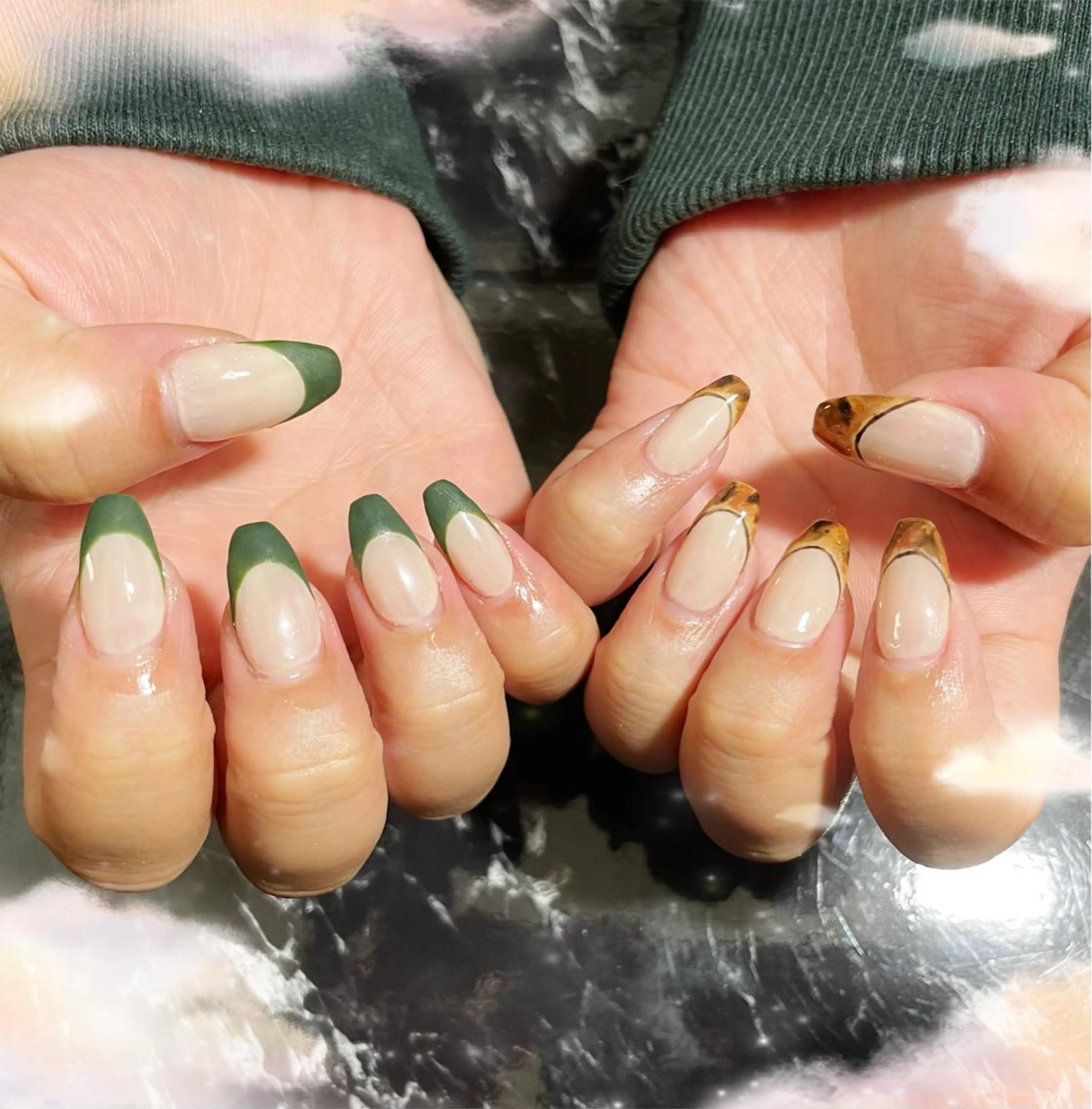 ネイル フレンチネイル ハンドネイル S.NAIL Suuのネイルデザイン
