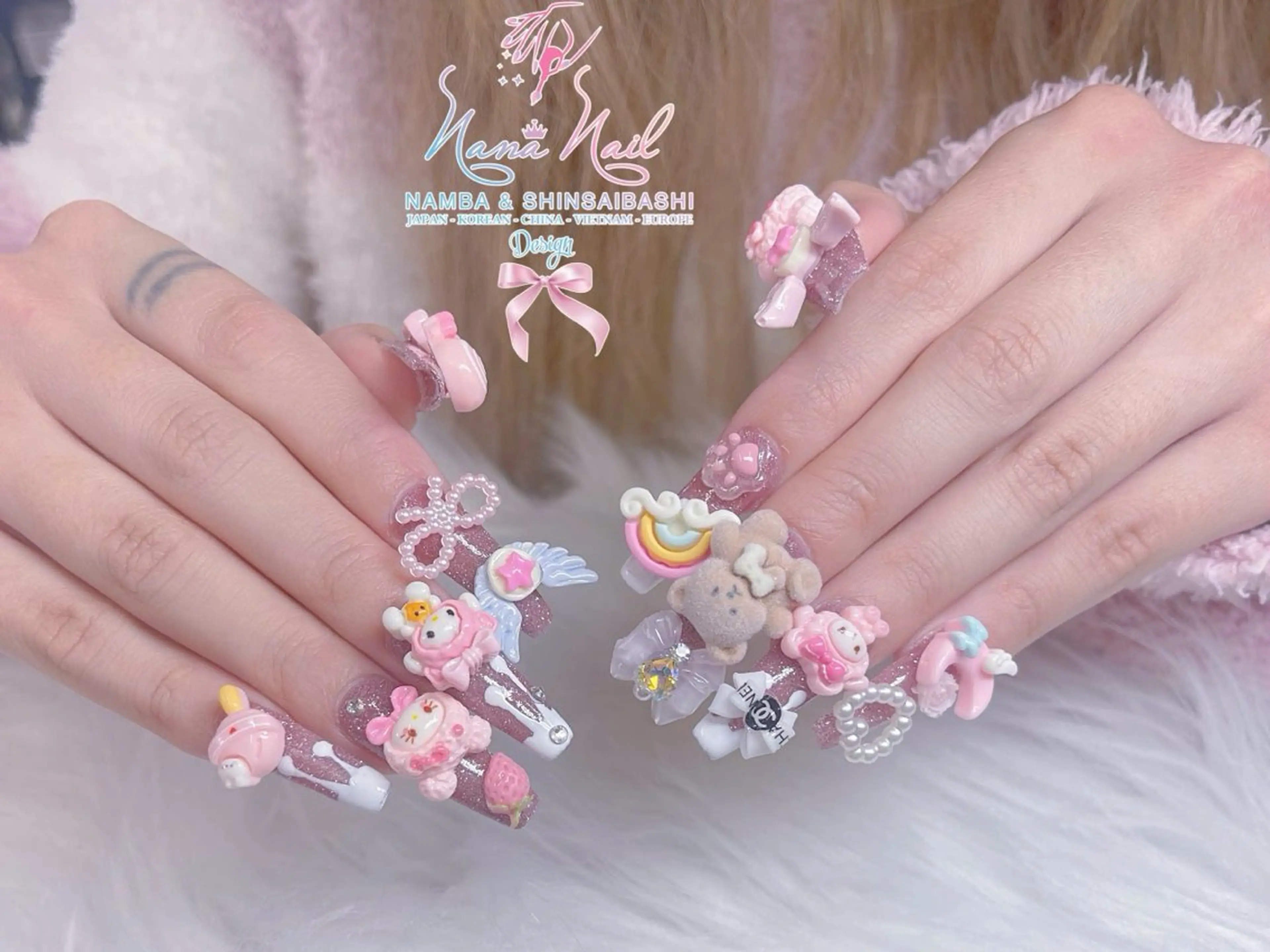 ネイル フットネイル ジェルネイル 持ち込み ネイルチップ ハンドネイル リナネイル 長堀橋店／東心斎橋店のネイルデザイン