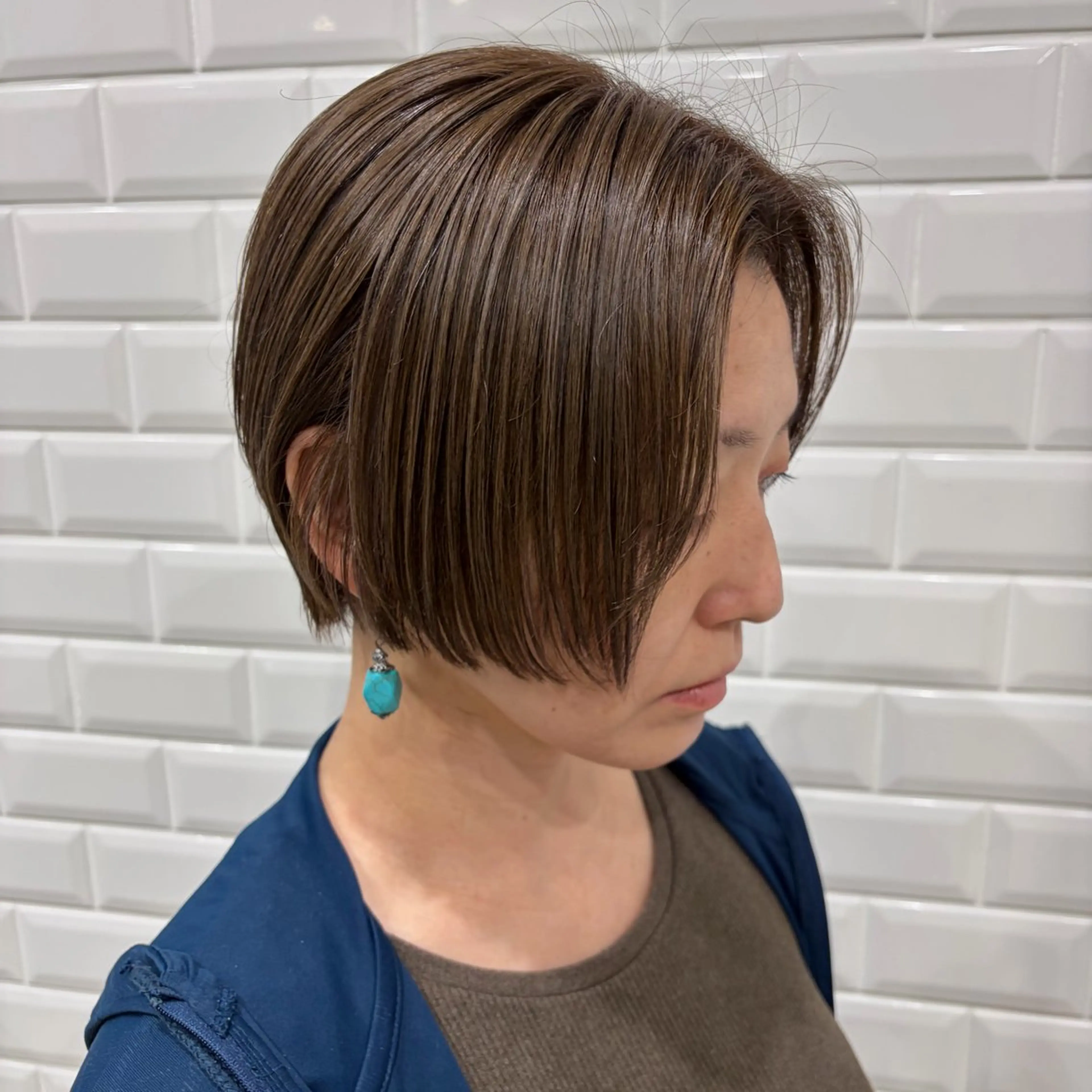 ショート カラー オノデラ ハヅキ/ 横浜のヘアスタイル