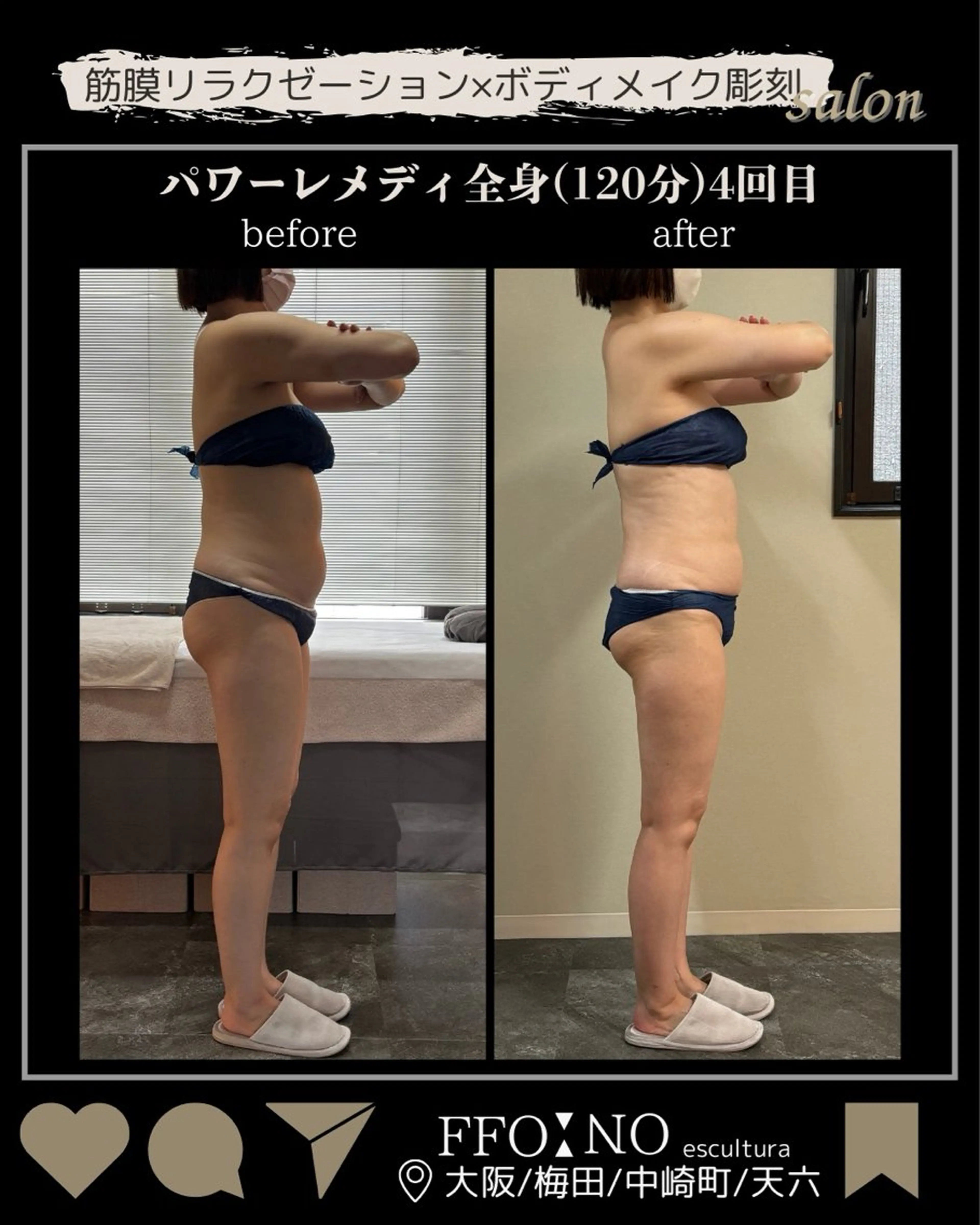 オフ:オン 全身筋膜マッサージのエステ・リラクイメージ