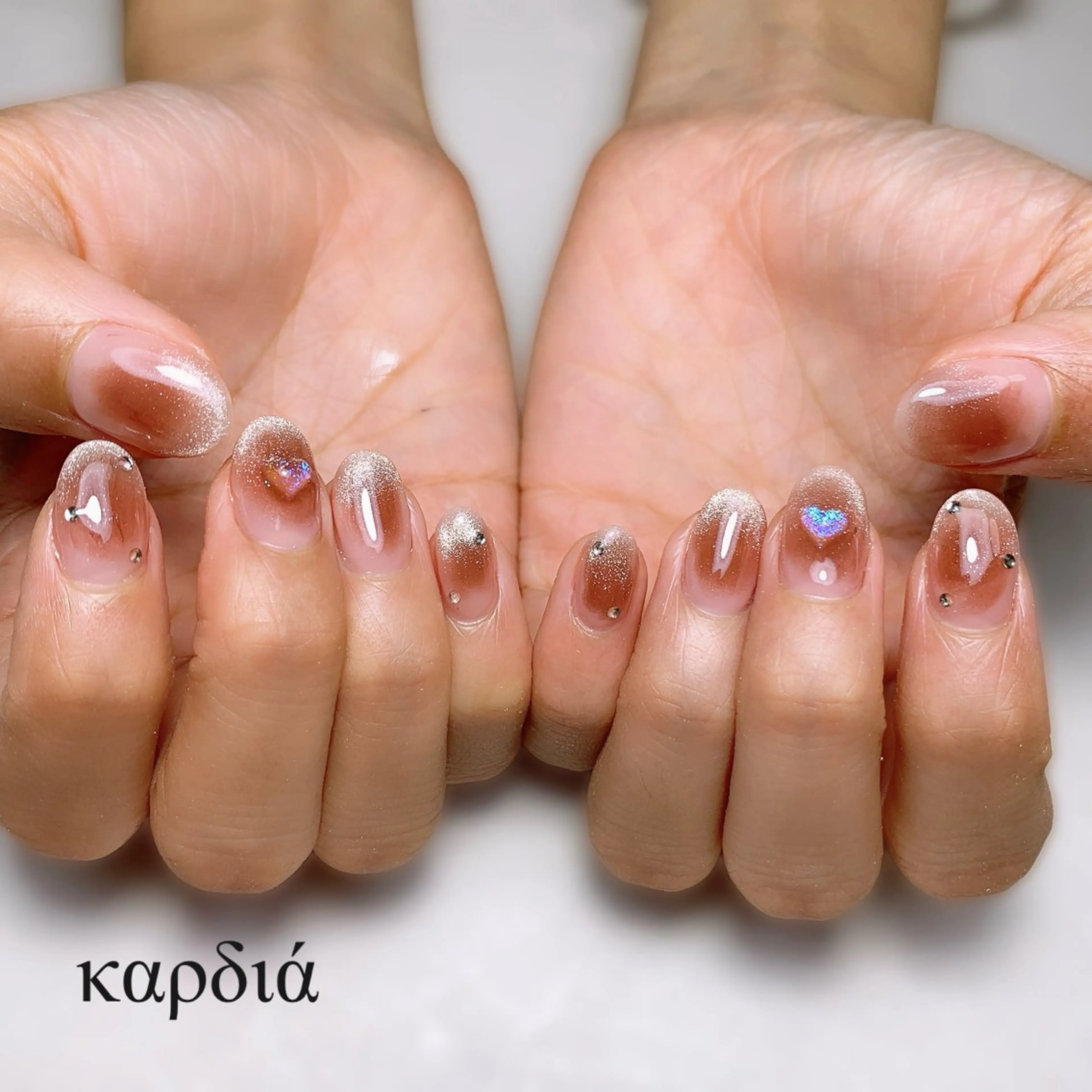 ネイル καρδιά -ｶﾙﾃﾞｨｱ-のネイルデザイン