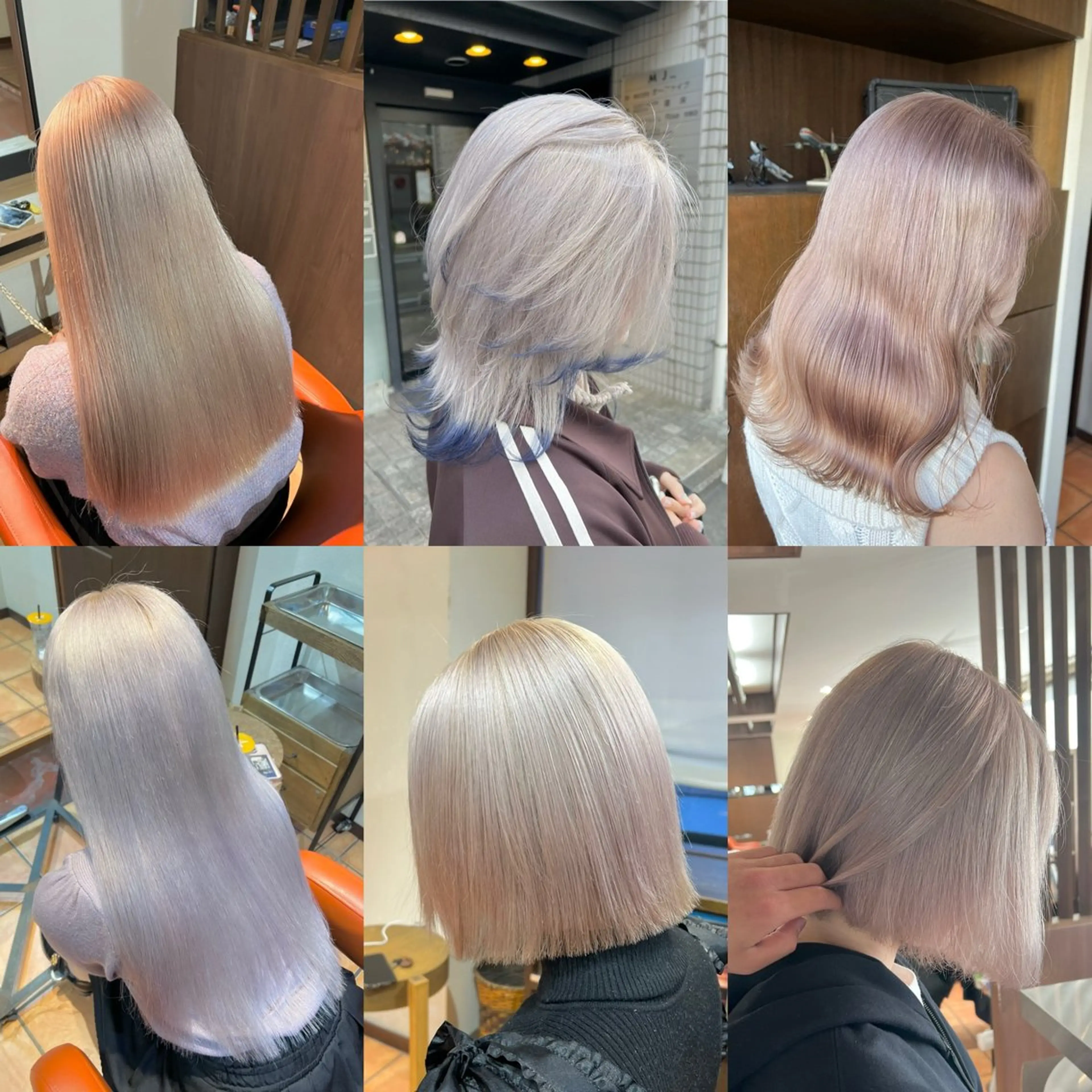 カラー ブリーチ特化美容室 ☆selene☆のヘアスタイル