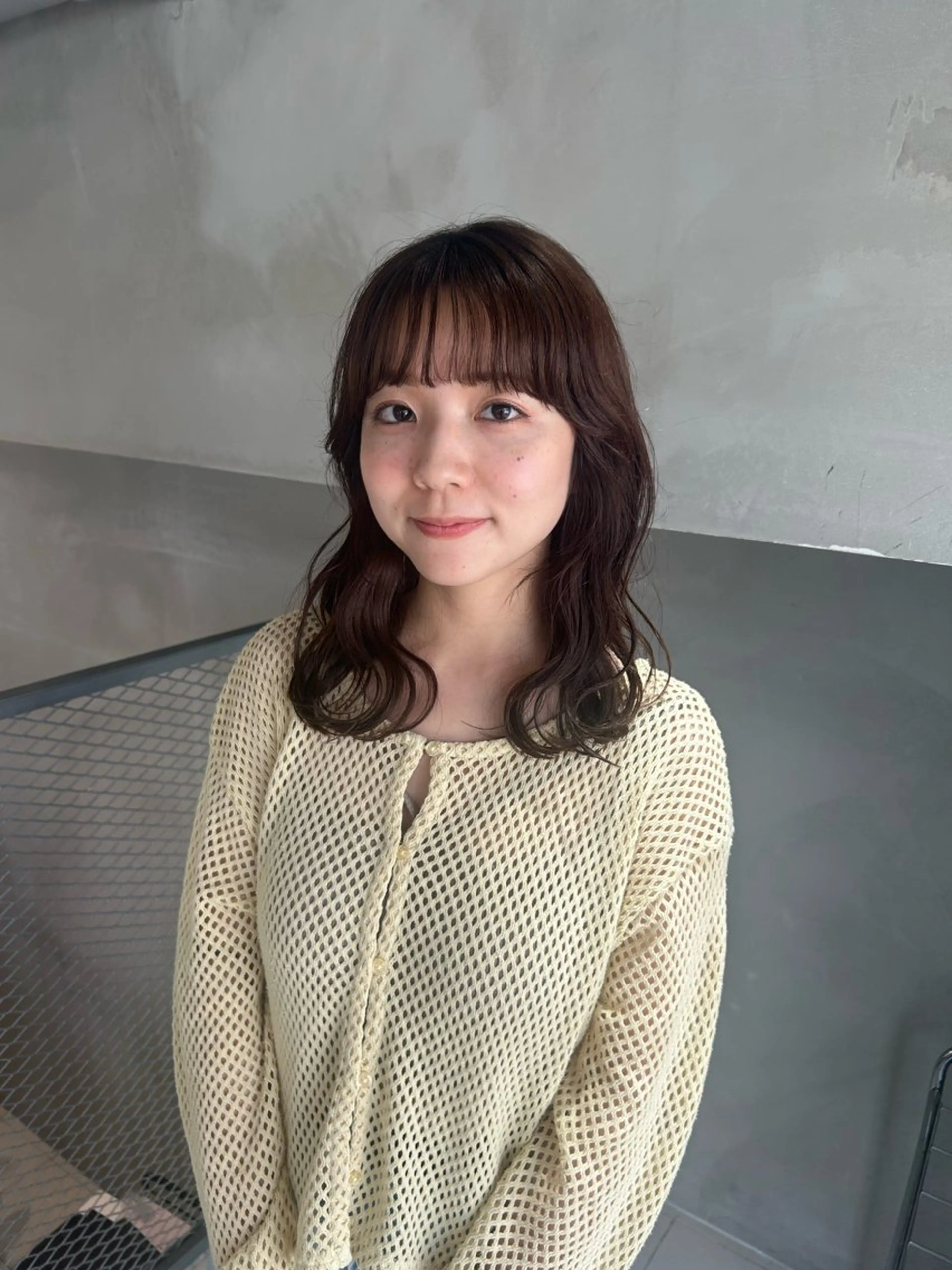 セミロング カラー bob/ aoiのヘアスタイル