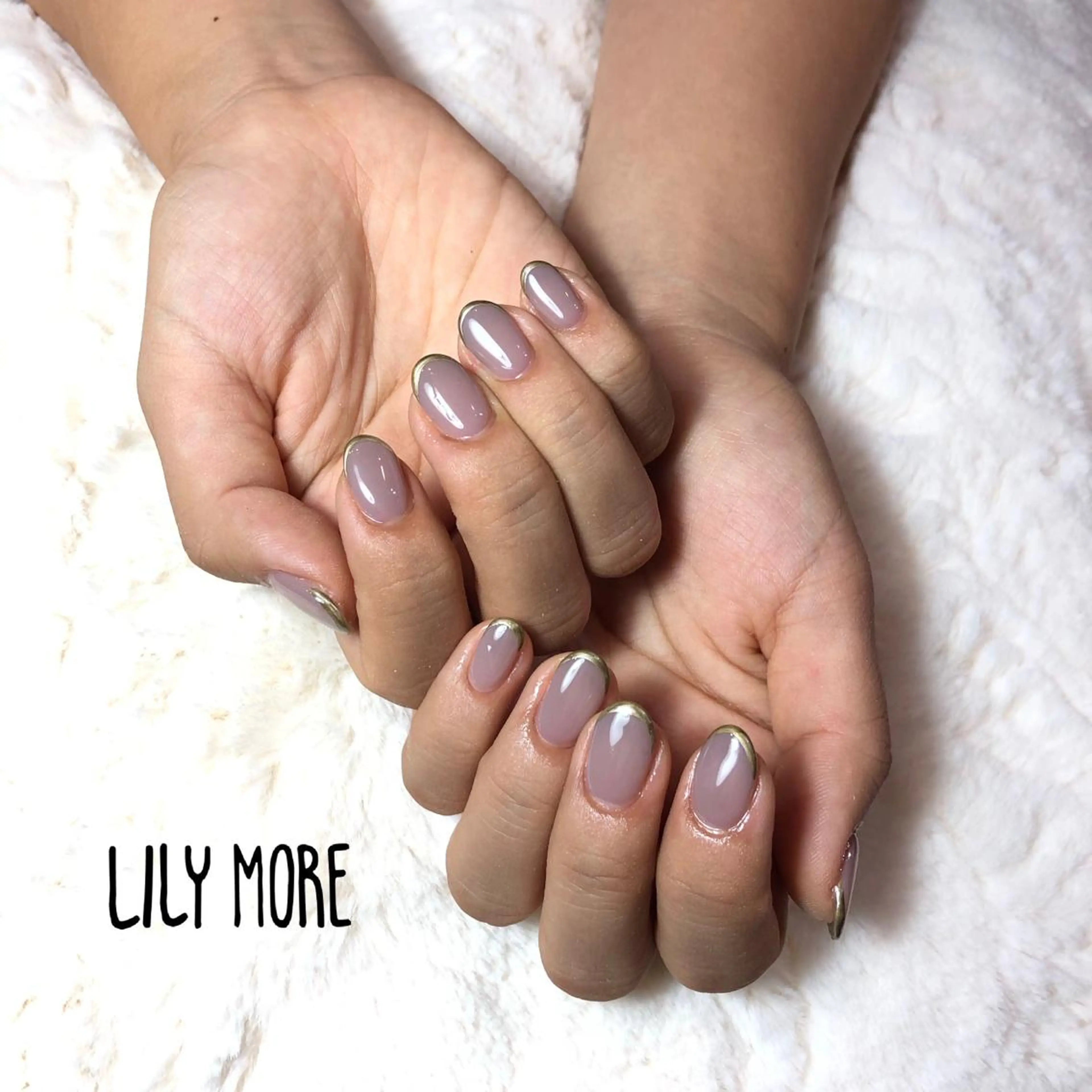 ネイル フレンチネイル Lily closetのネイルデザイン