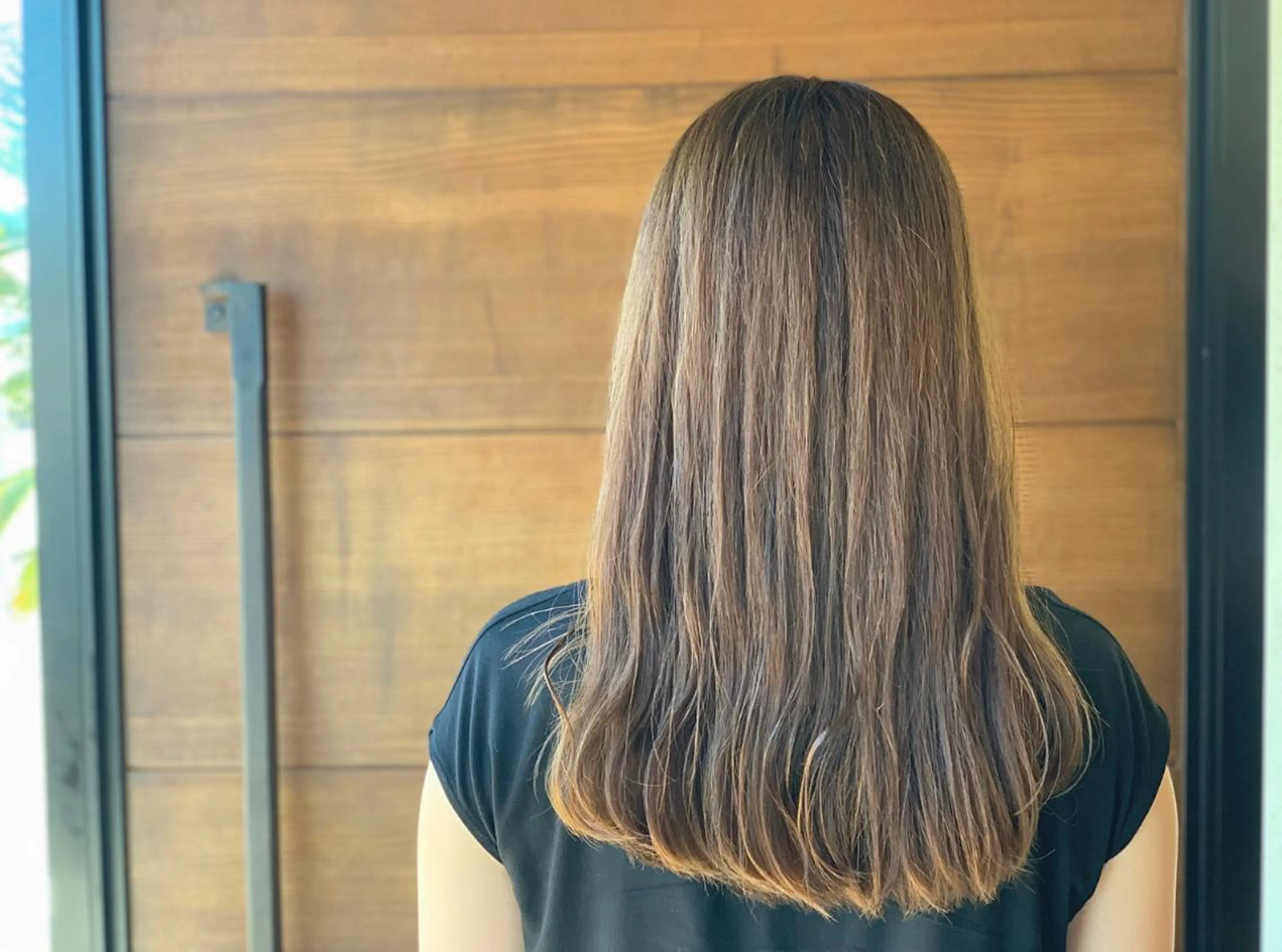 ロング カラー アッシュ ベージュカラー 悠 亜のマツエク・マツパデザイン