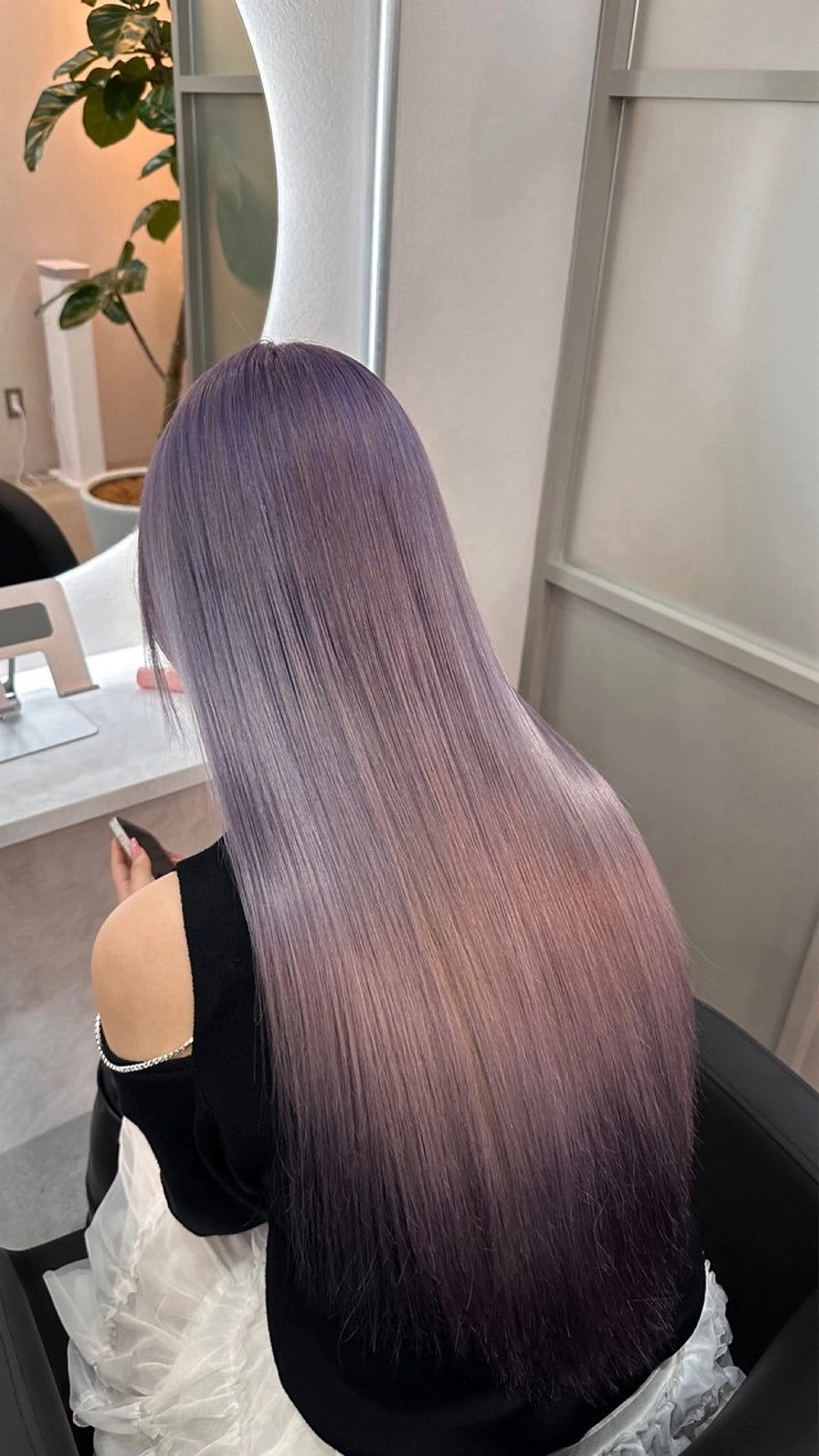 ロング ヘアカラー ALLEN hair 梅田店のヘアスタイル