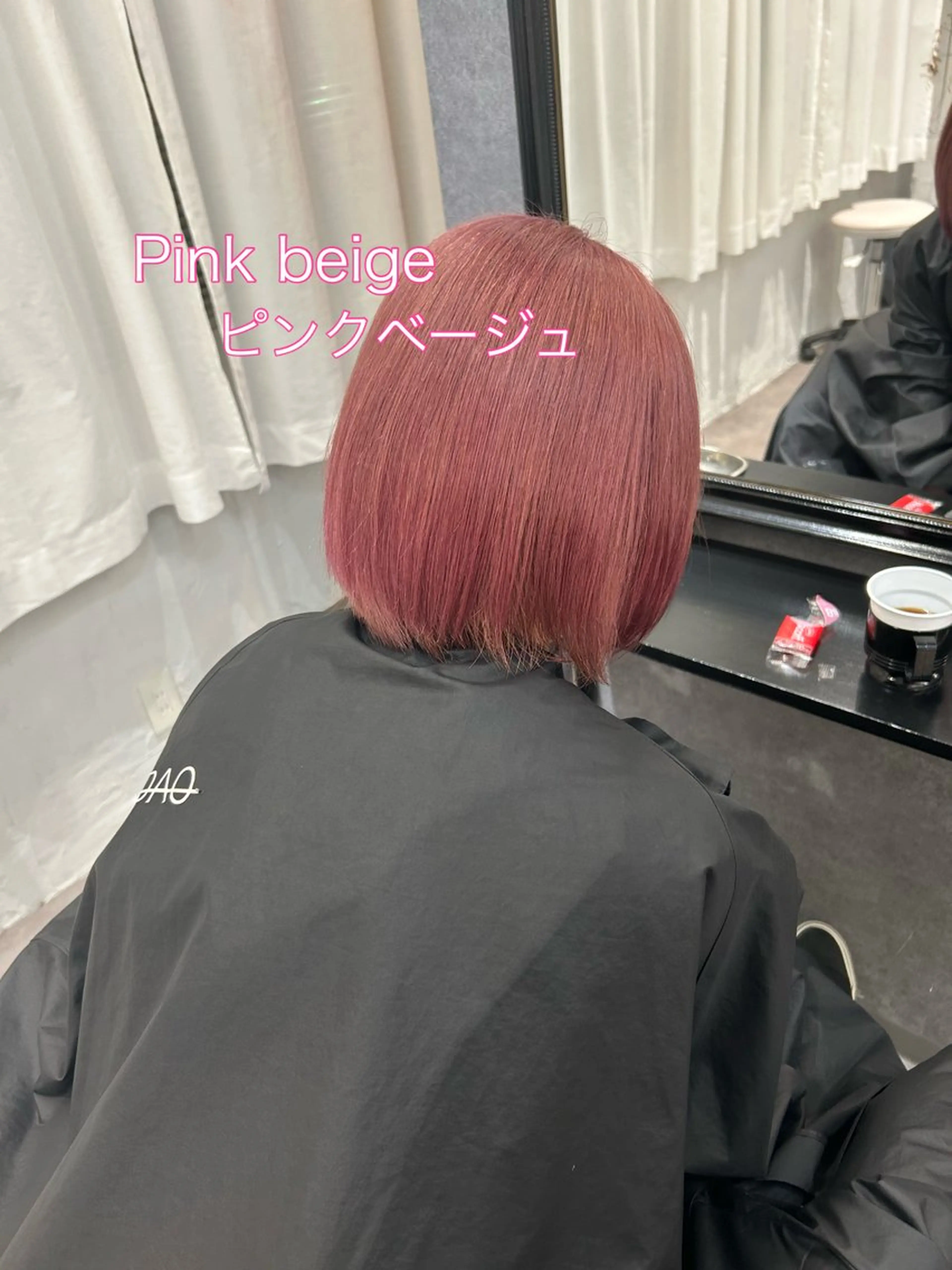 カラー anju/大阪/ ハイトーン/心斎橋のヘアスタイル