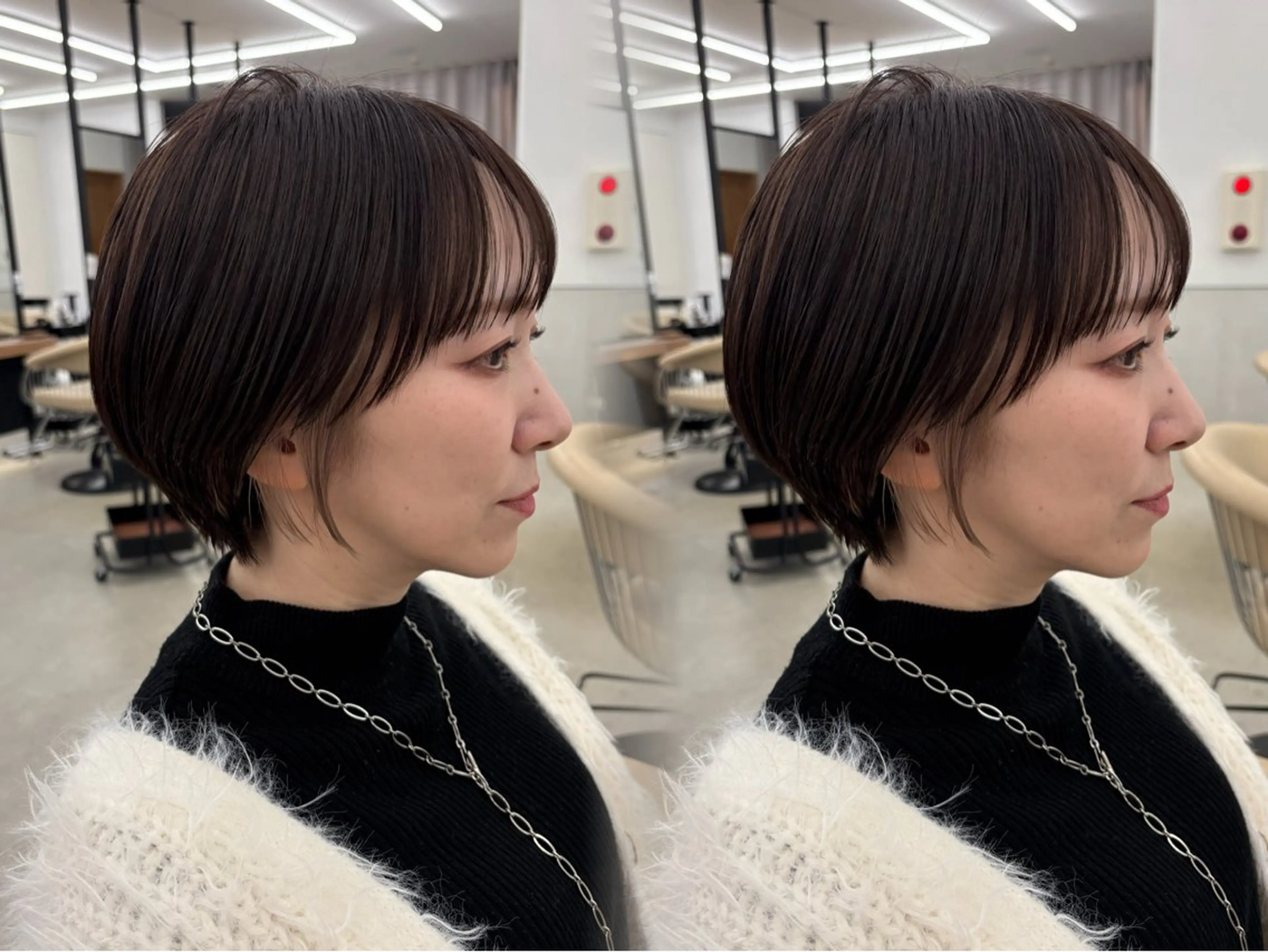 ショート ボブ/縮毛矯正/艶髪 /さのまなみのヘアスタイル