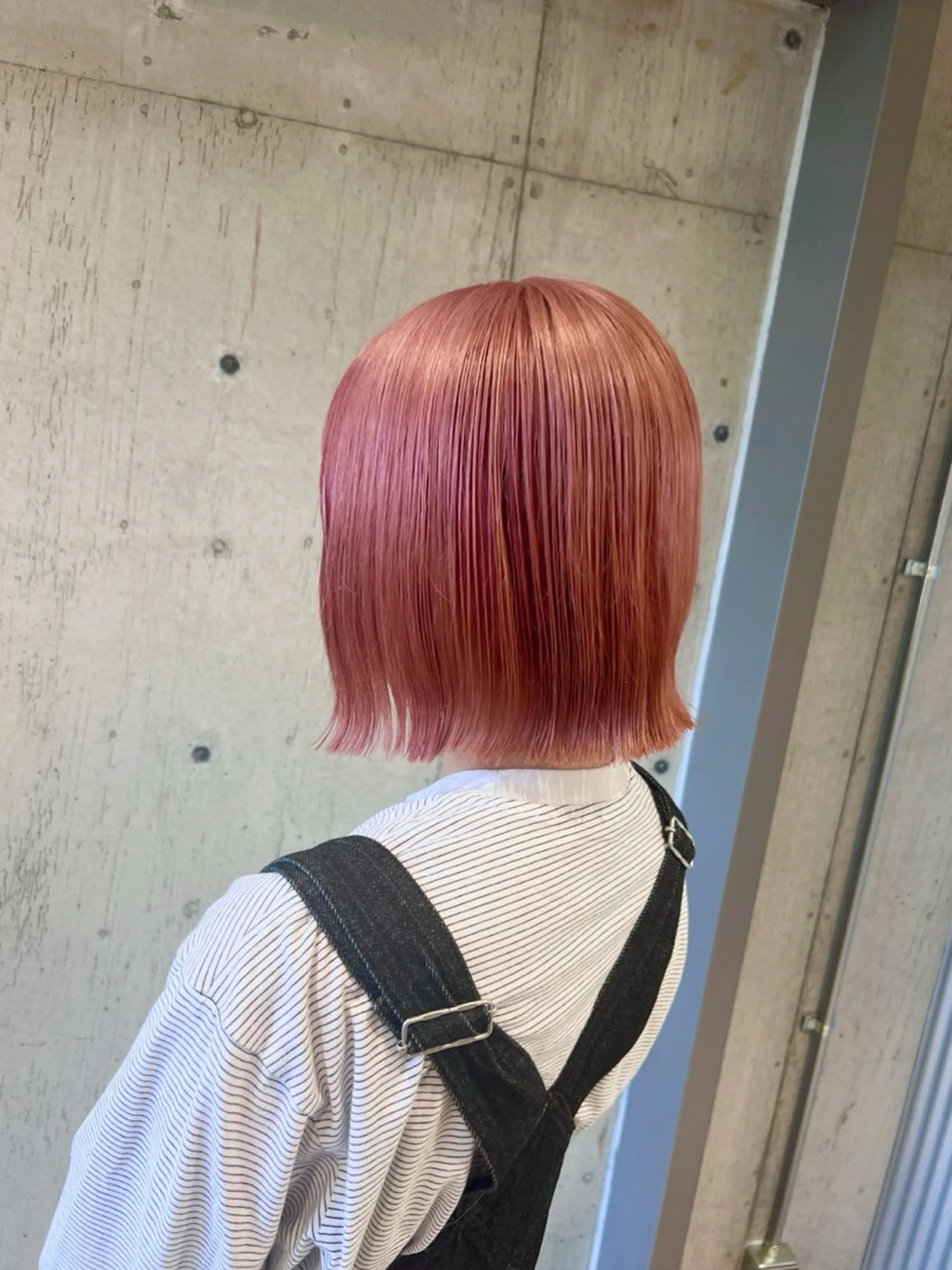 ロング カラー ベージュカラー ピンクカラー ピンクベージュ 透明感/血色カラー/ 似合せレイヤー/ゆいのヘアスタイル