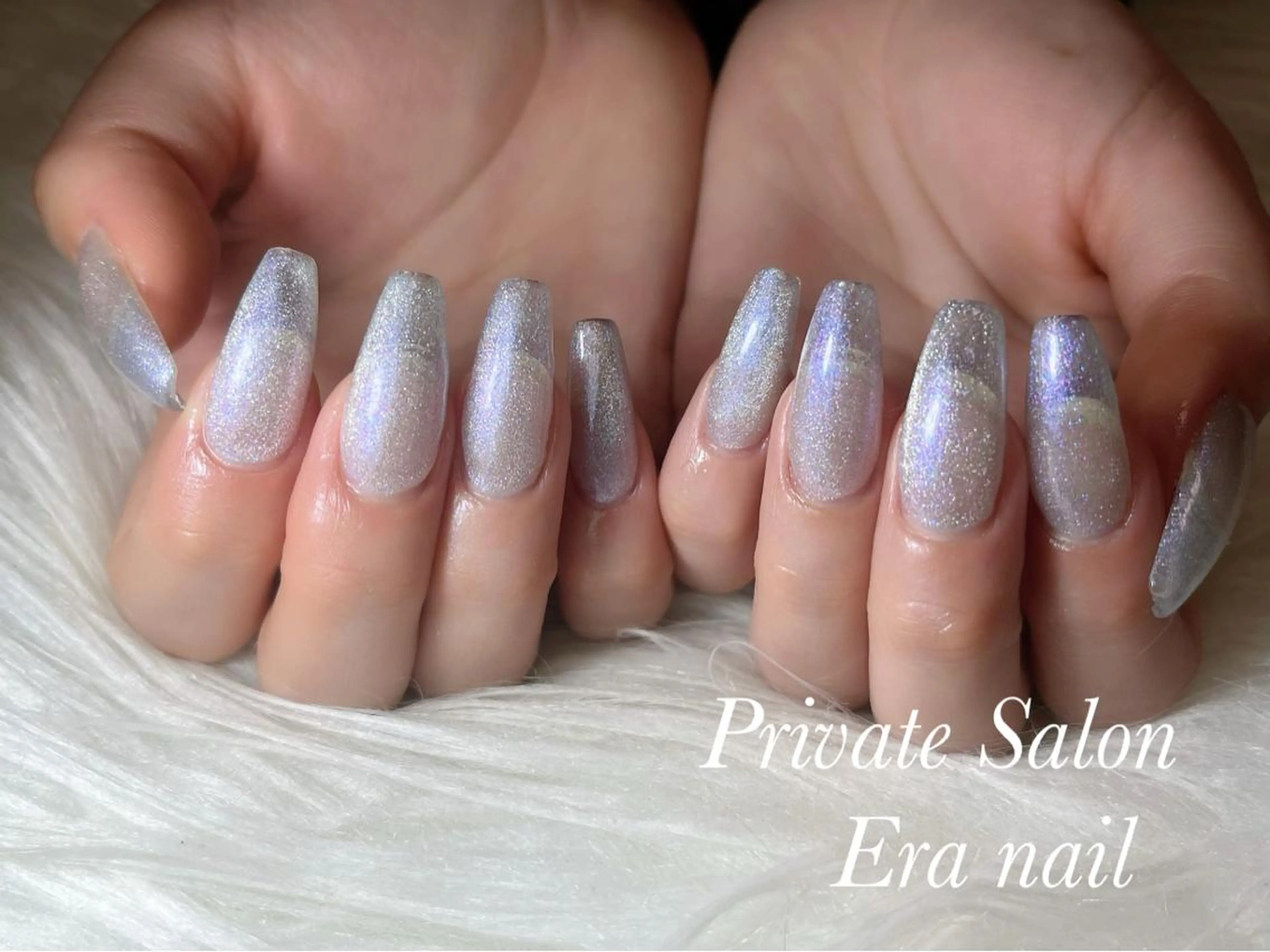 ネイル マグネットネイル マグネットワンカラー ワンカラーネイル スカルプネイル Era nailのネイルデザイン