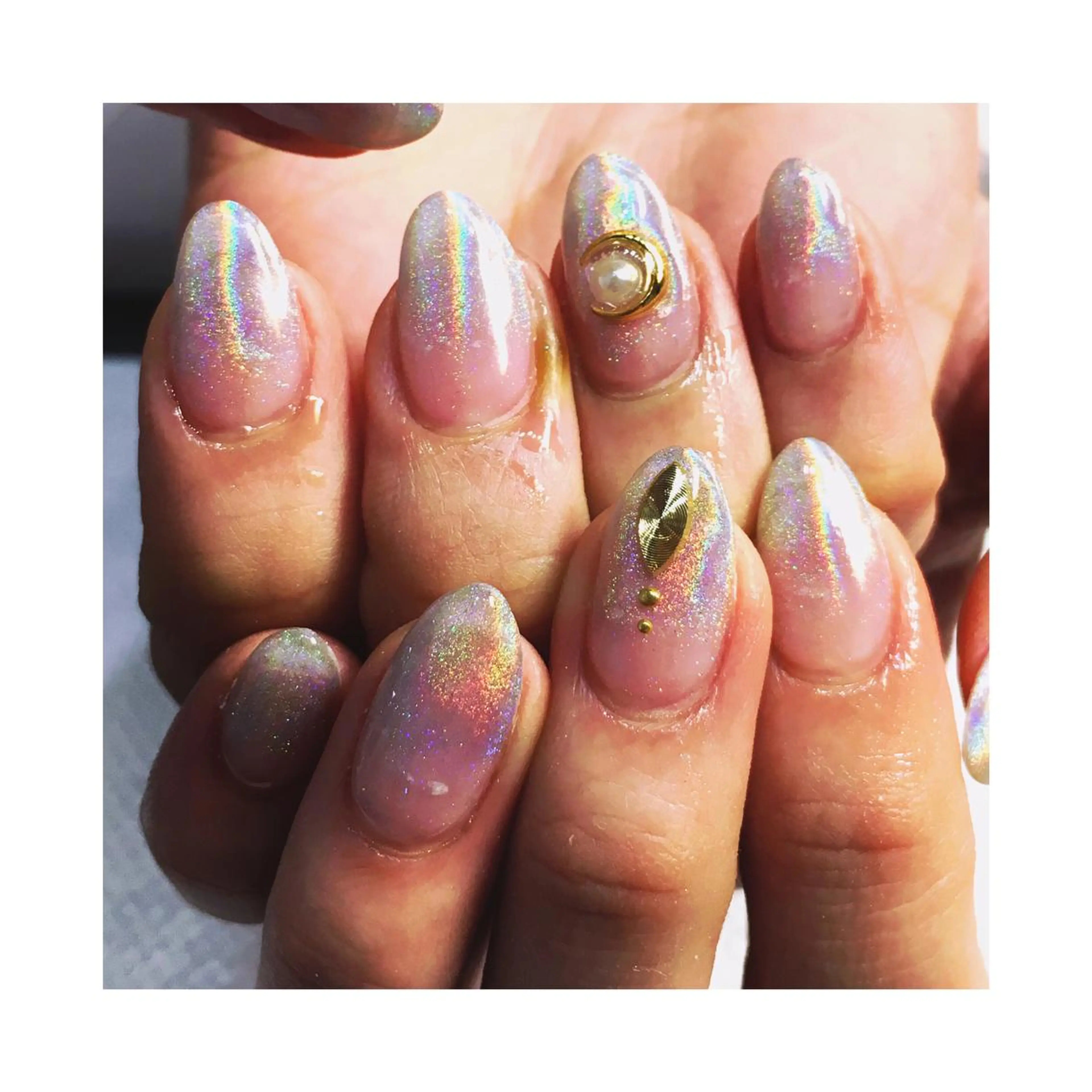 ネイル グラデーション enu beauty salonのマツエク・マツパデザイン