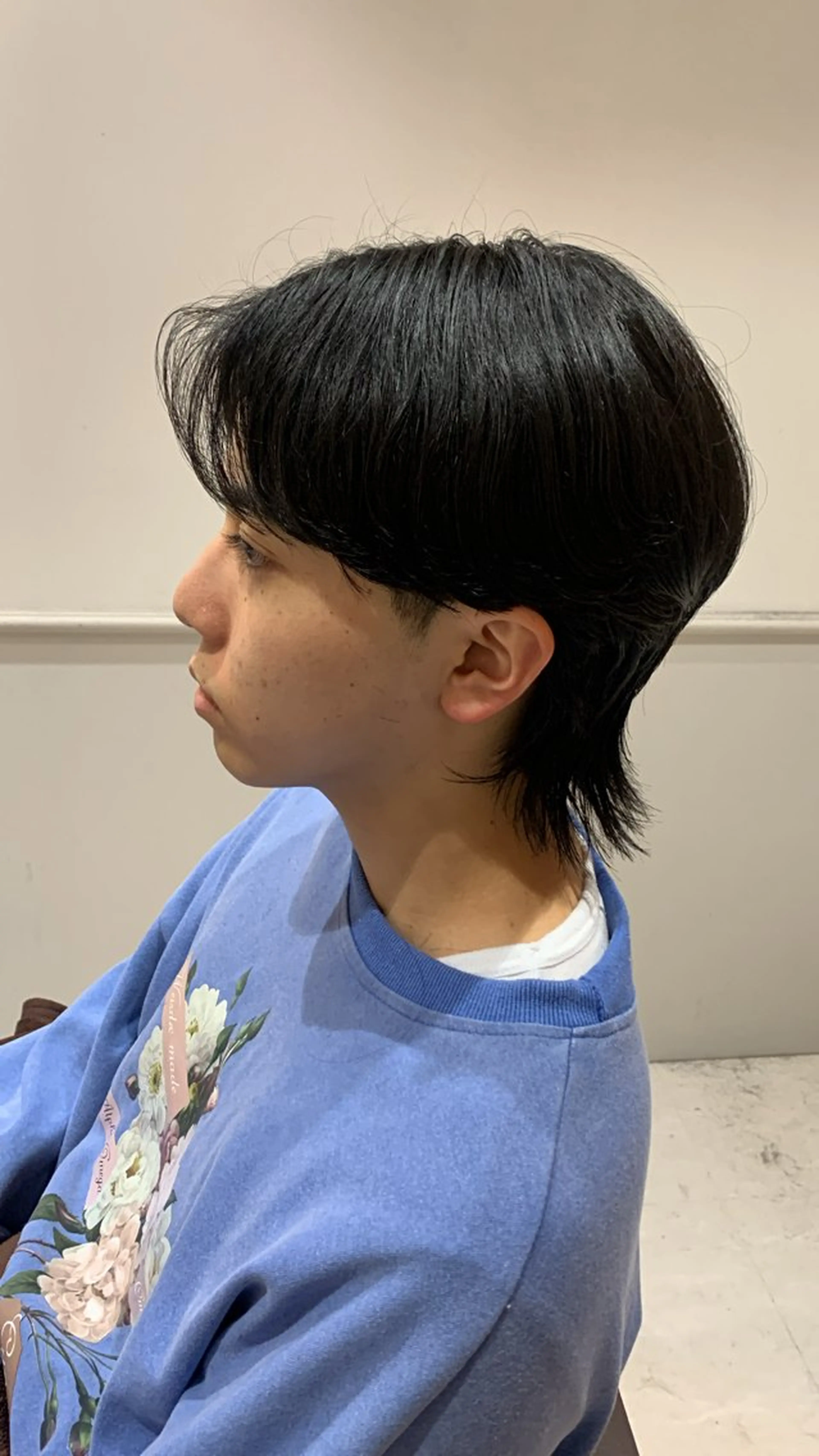 ミディアム パーマ メンズ カット パーマ トリートメント 大人男髪/メンズ パーマ/hiroのヘアスタイル