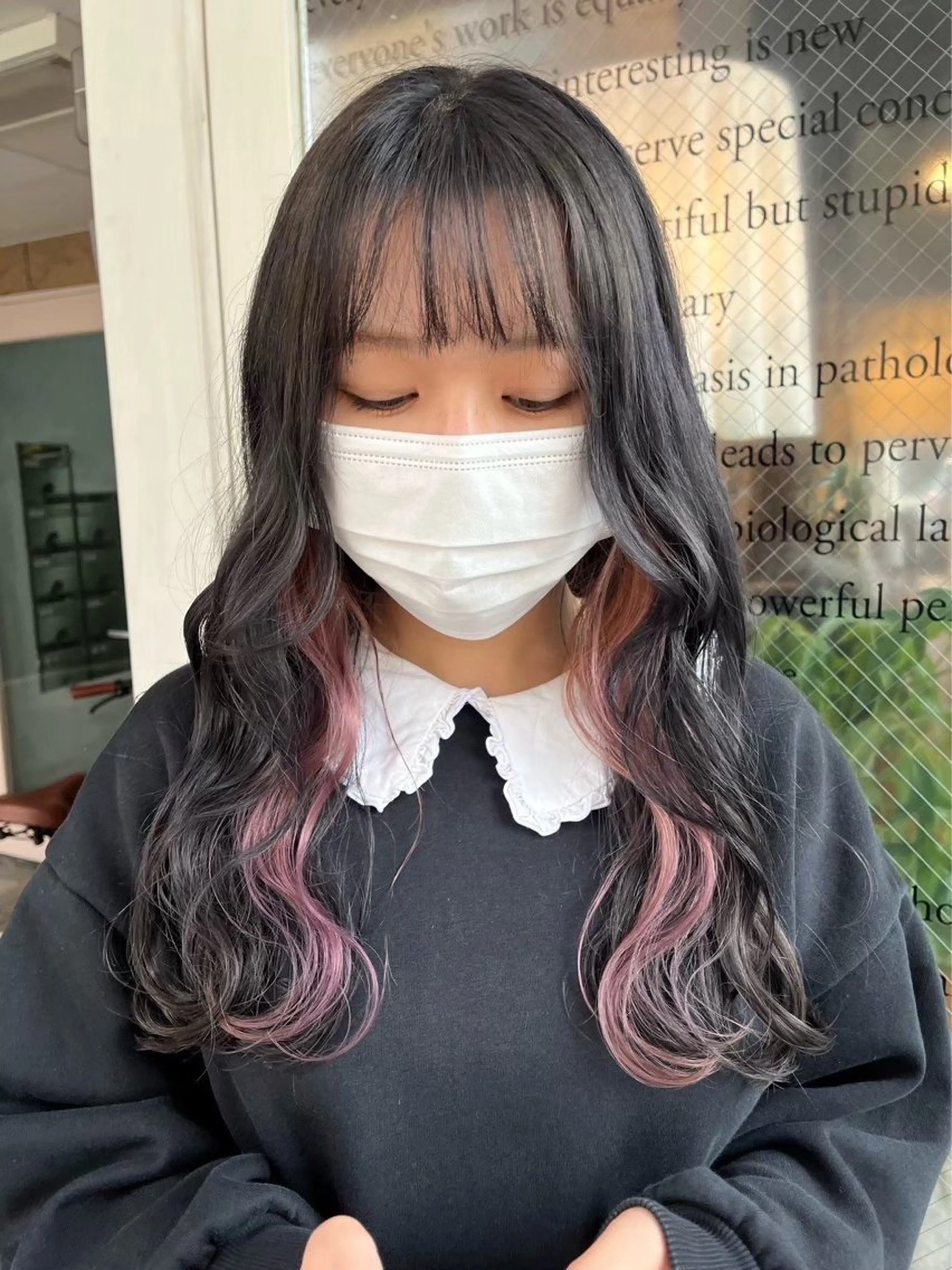 ロング ブリーチ/ハイトーン /透明感のヘアスタイル