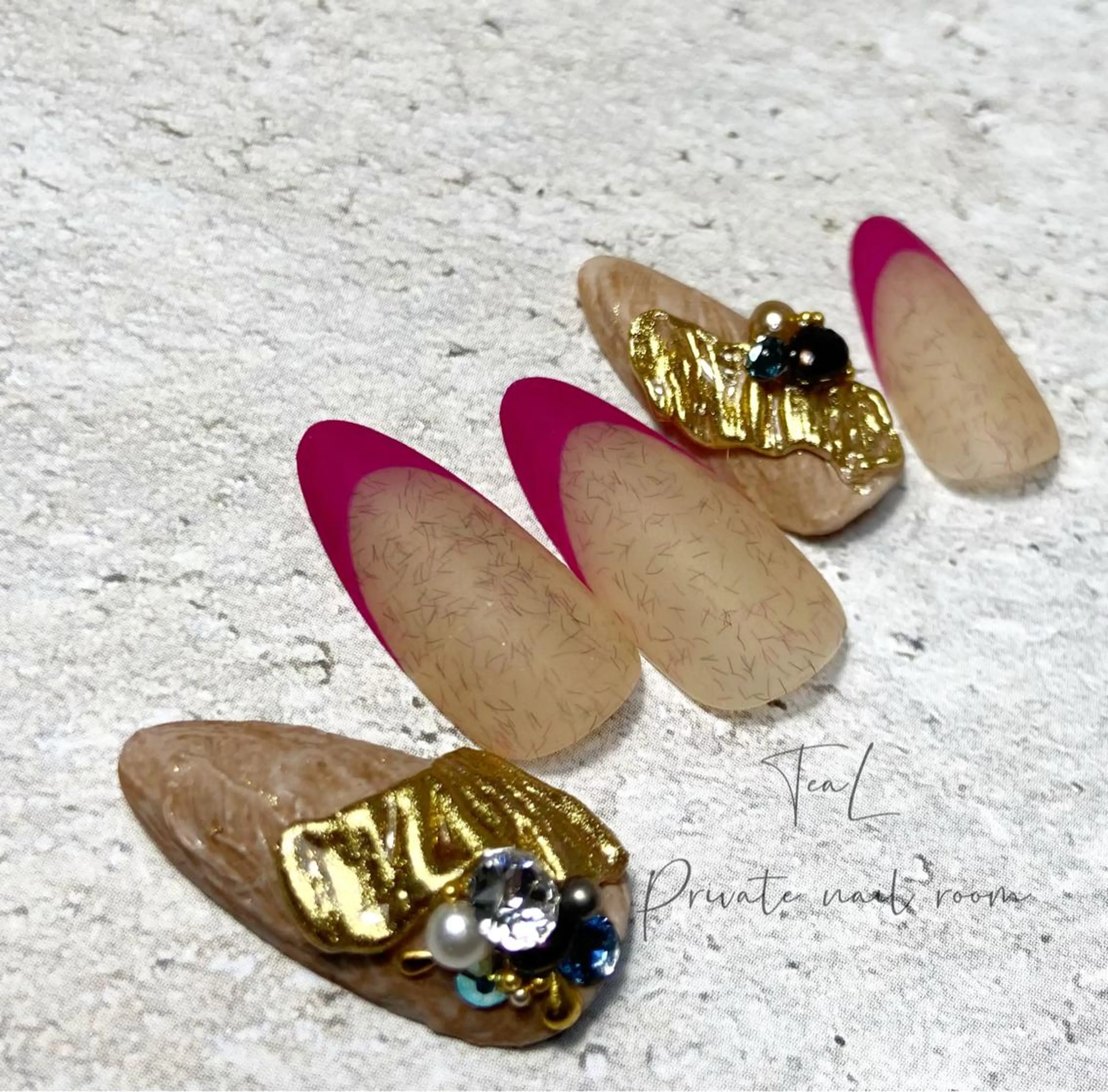 ネイル TeaL nailのネイルデザイン