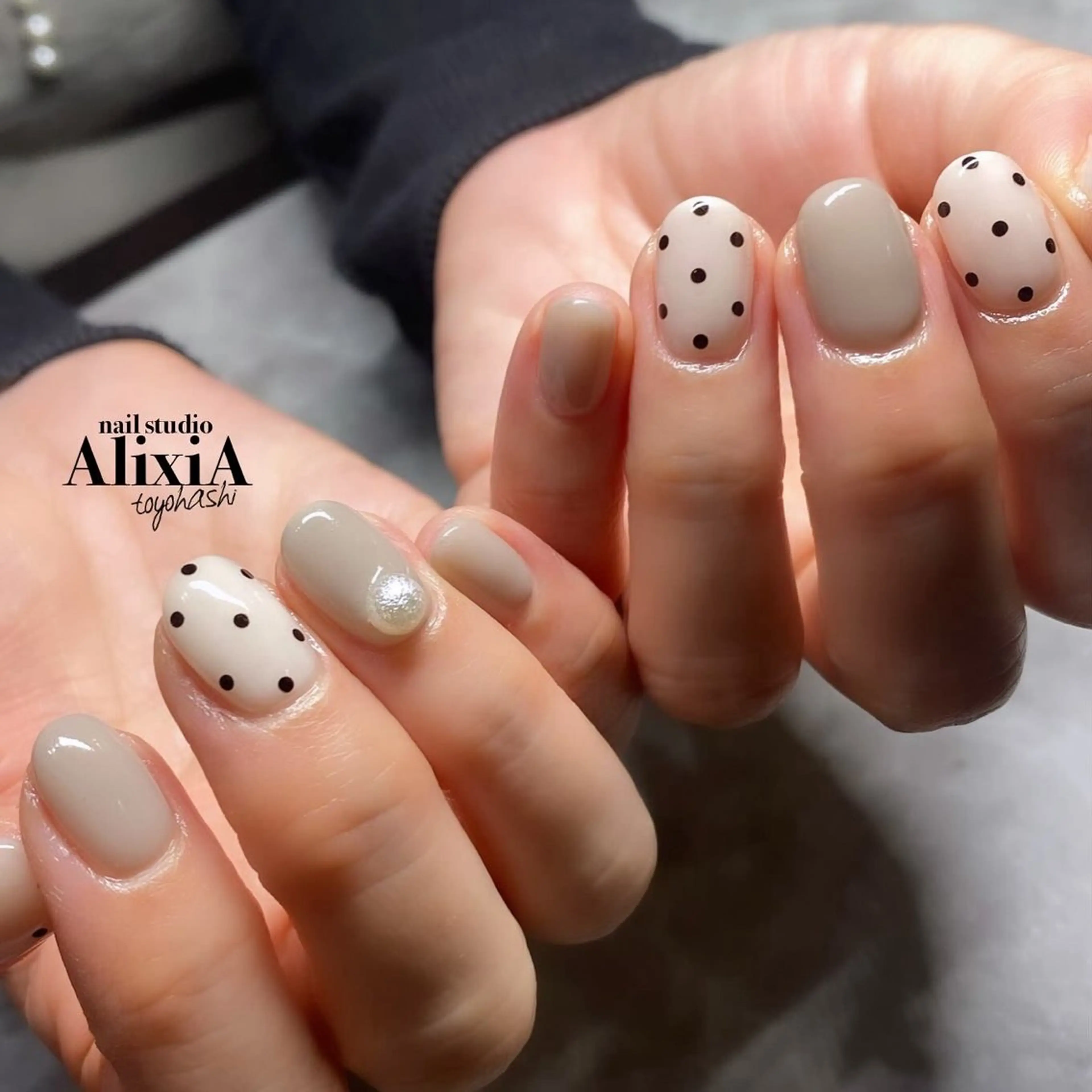 ネイル ハンドネイル AlixiA ゆみのネイルデザイン