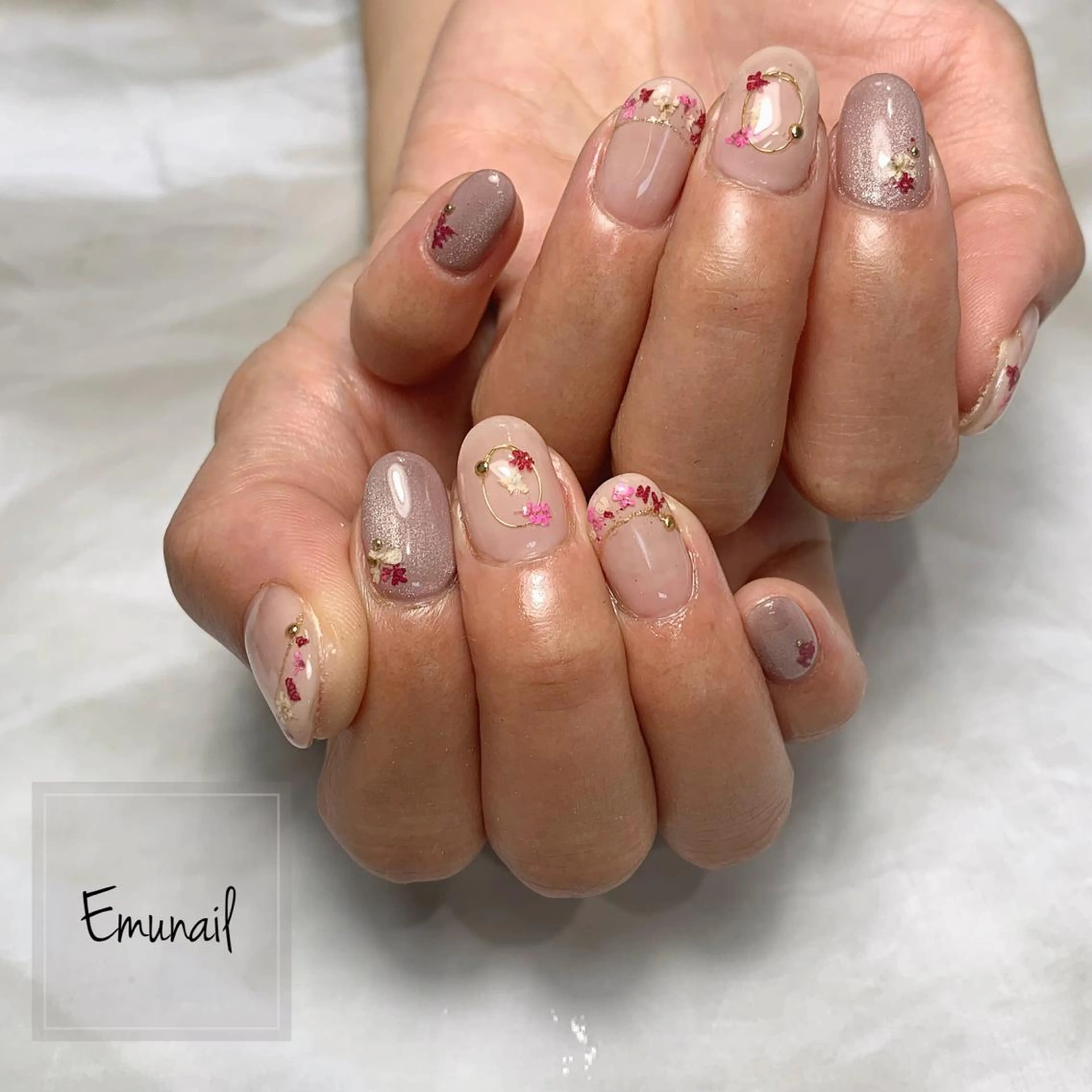 ネイル ハンドネイル Emu Nailのネイルデザイン