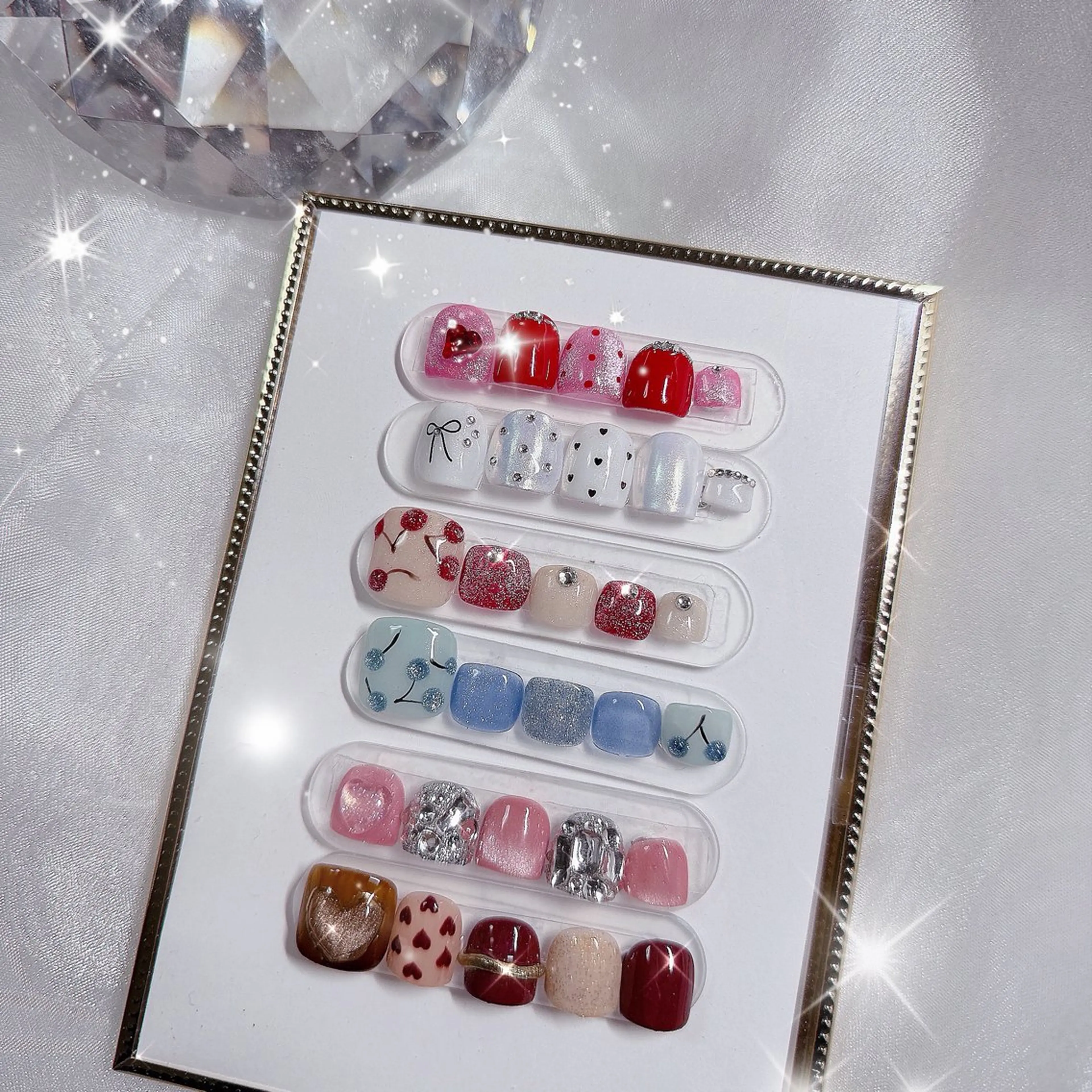 フット定額デザイン(オフ別は入っておりません)の写真