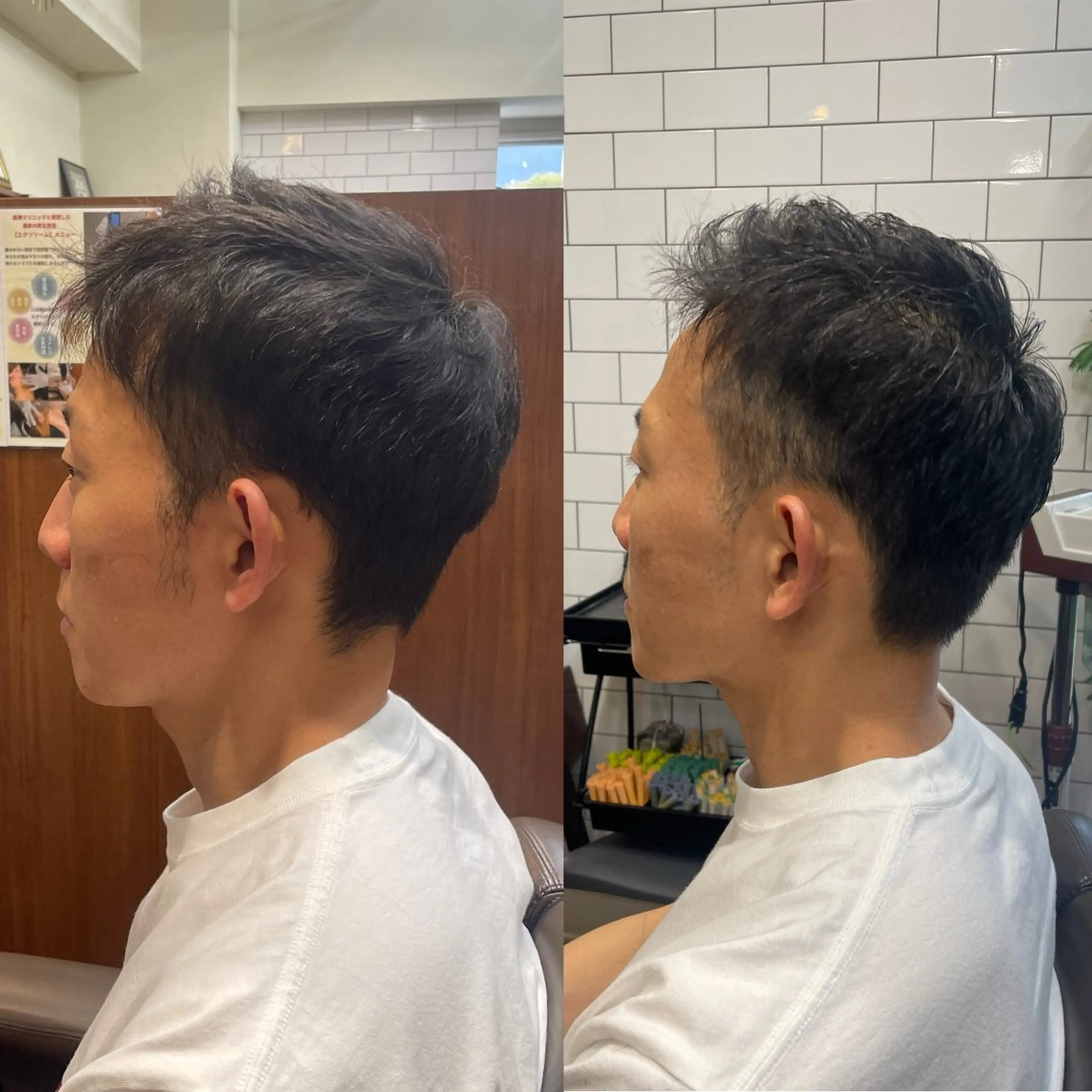 ショート メンズ 💈トレサンパ 💈金山駅✂︎愛実のヘアスタイル